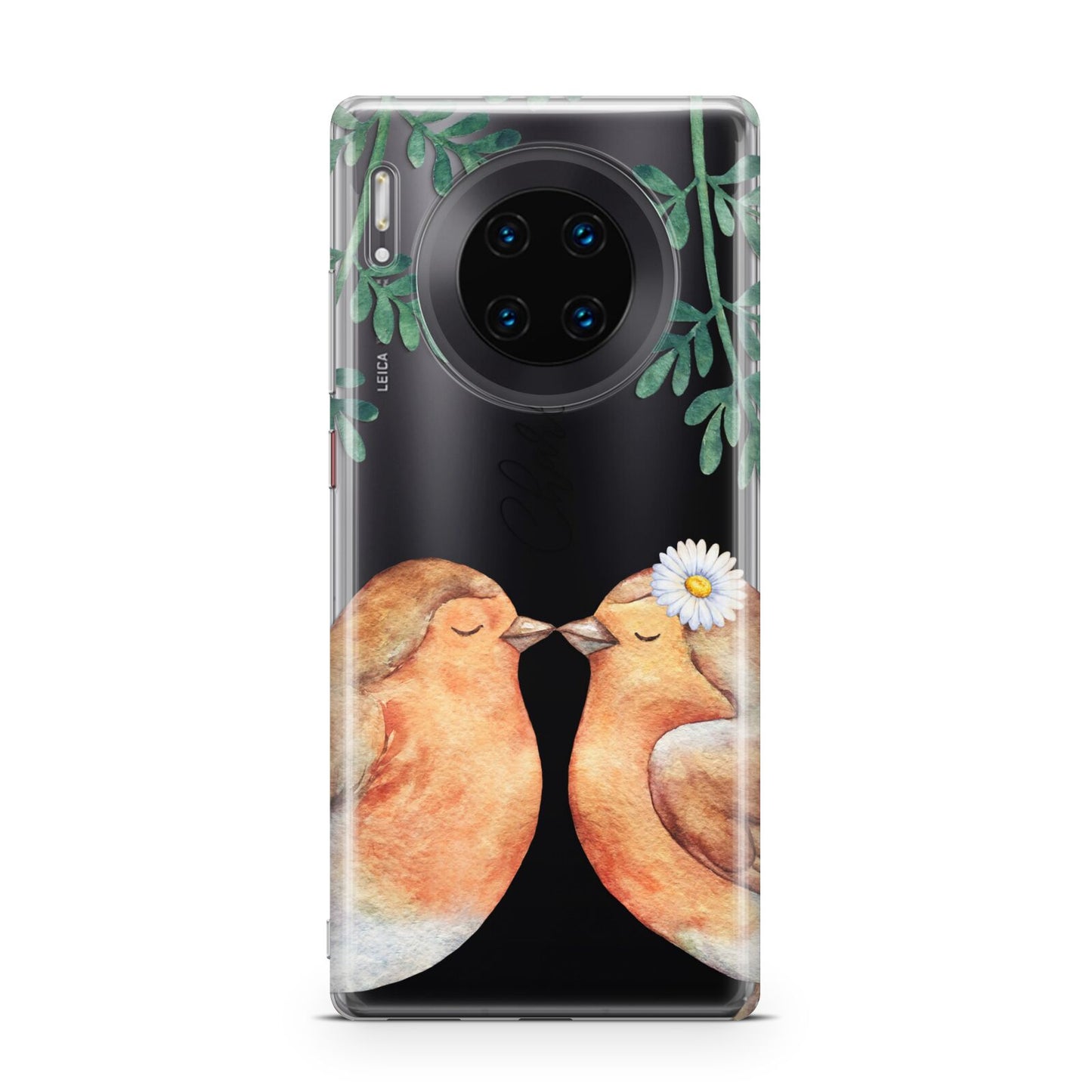 Personalised Pair of Robins Huawei Mate 30 Pro Phone Case