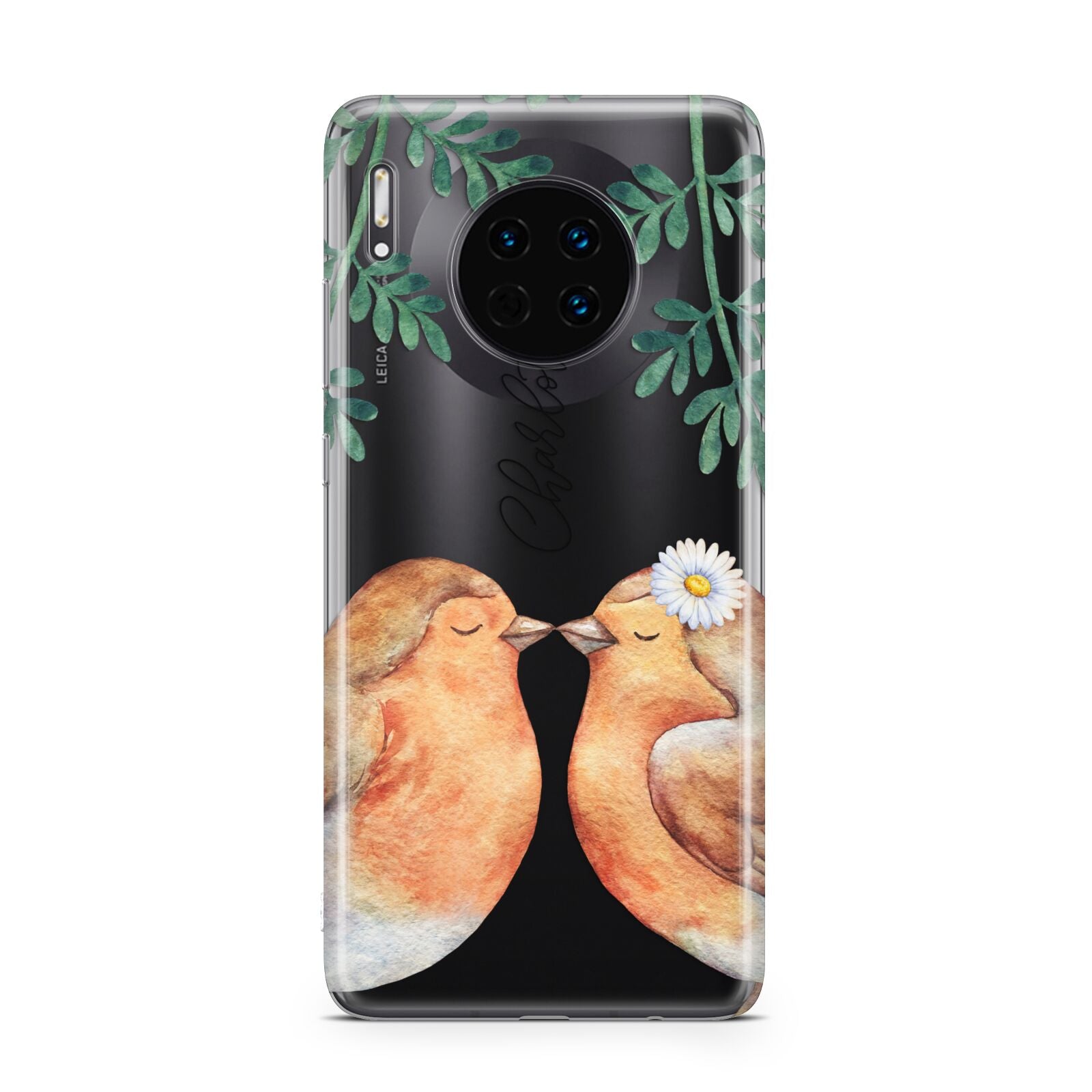 Personalised Pair of Robins Huawei Mate 30