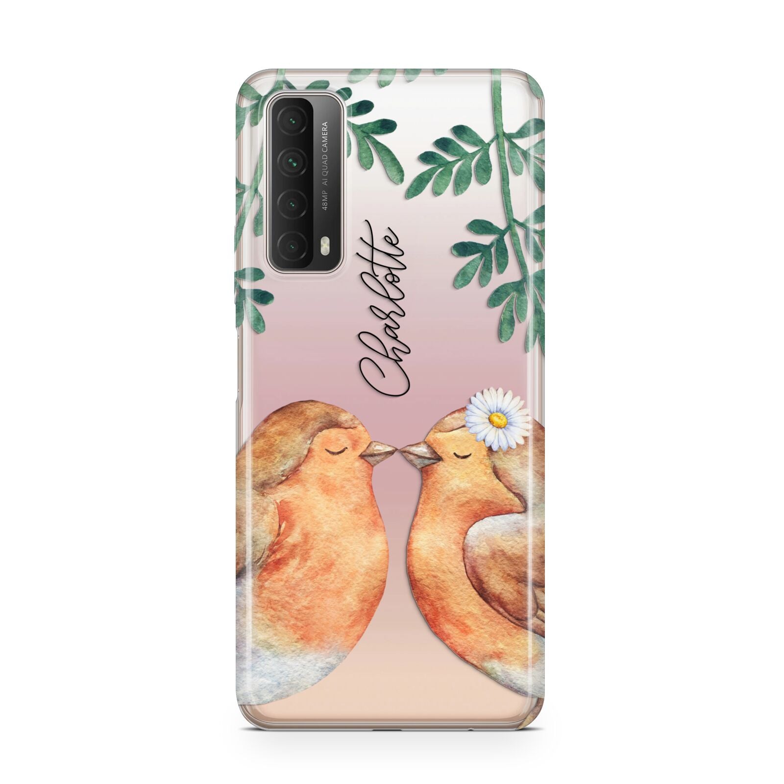 Personalised Pair of Robins Huawei P Smart 2021