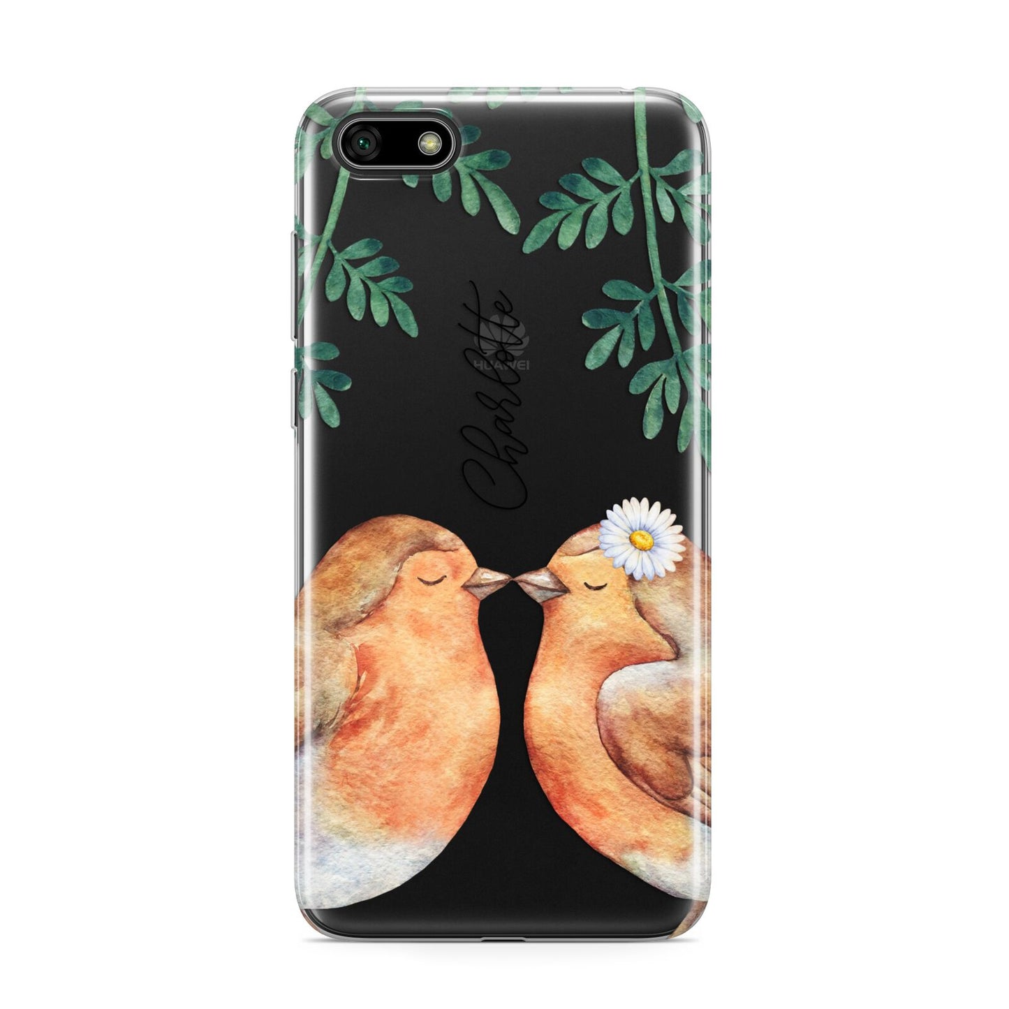 Personalised Pair of Robins Huawei Y5 Prime 2018 Phone Case