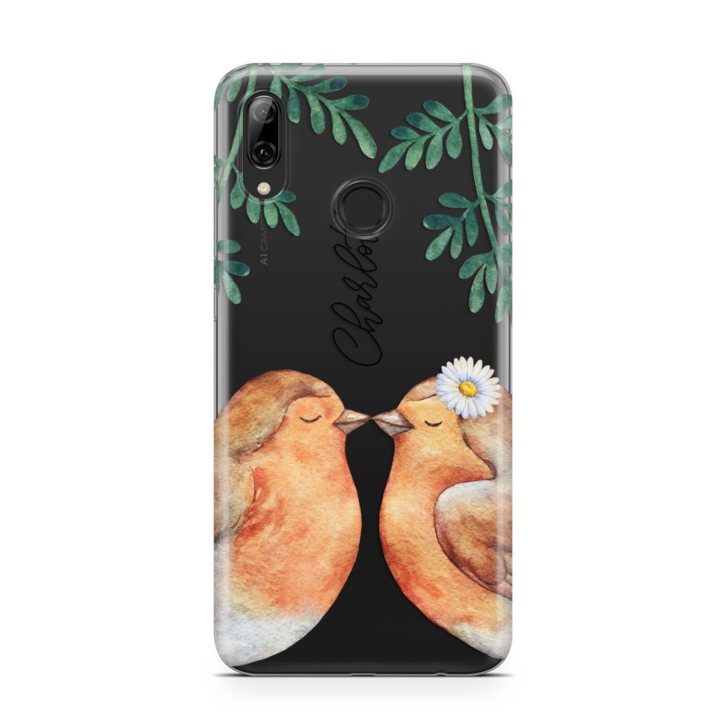 Personalised Pair of Robins Huawei Y7 2019