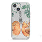 Personalised Pair of Robins iPhone 13 Mini TPU Impact Case with White Edges