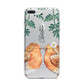 Personalised Pair of Robins iPhone 7 Plus Bumper Case on Silver iPhone