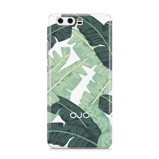 Personalised Palm Banana Leaf Huawei P10 Phone Case