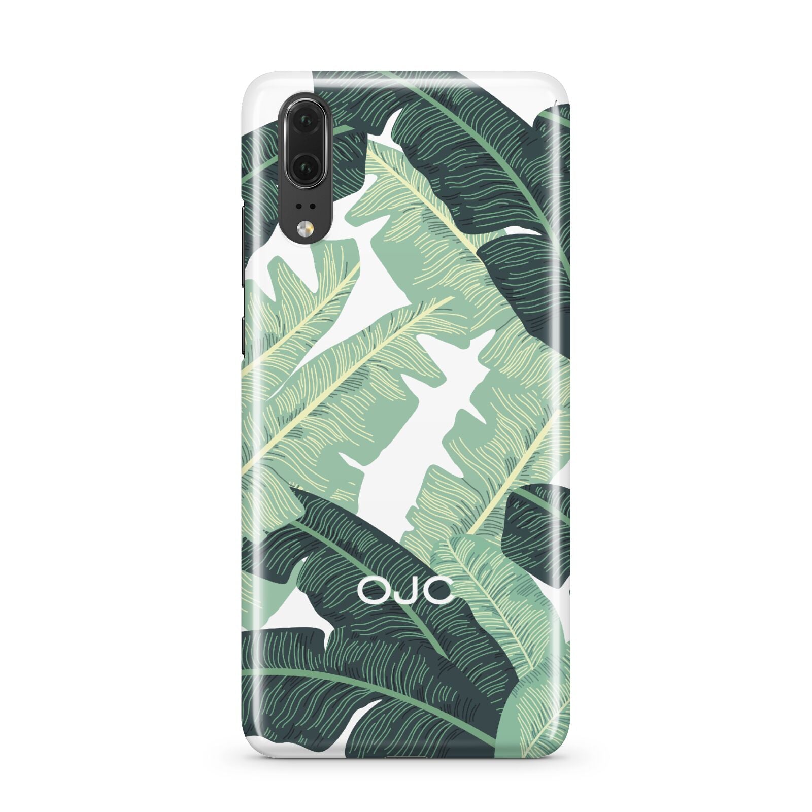 Personalised Palm Banana Leaf Huawei P20 Phone Case