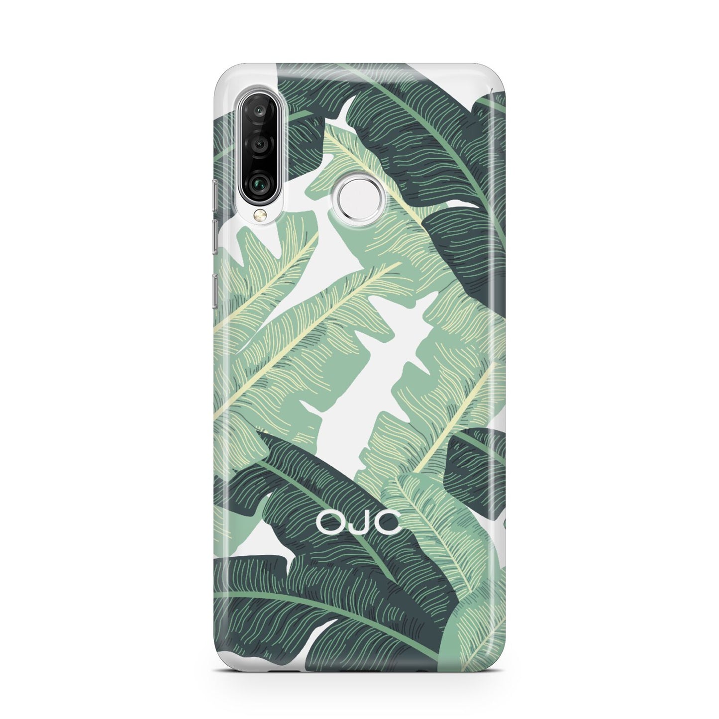 Personalised Palm Banana Leaf Huawei P30 Lite Phone Case