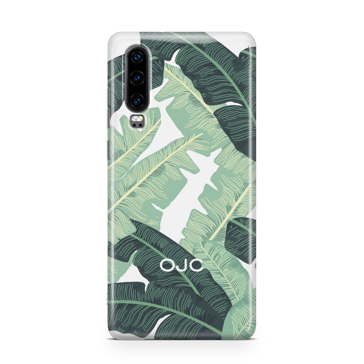 Personalised Palm Banana Leaf Huawei P30 Phone Case