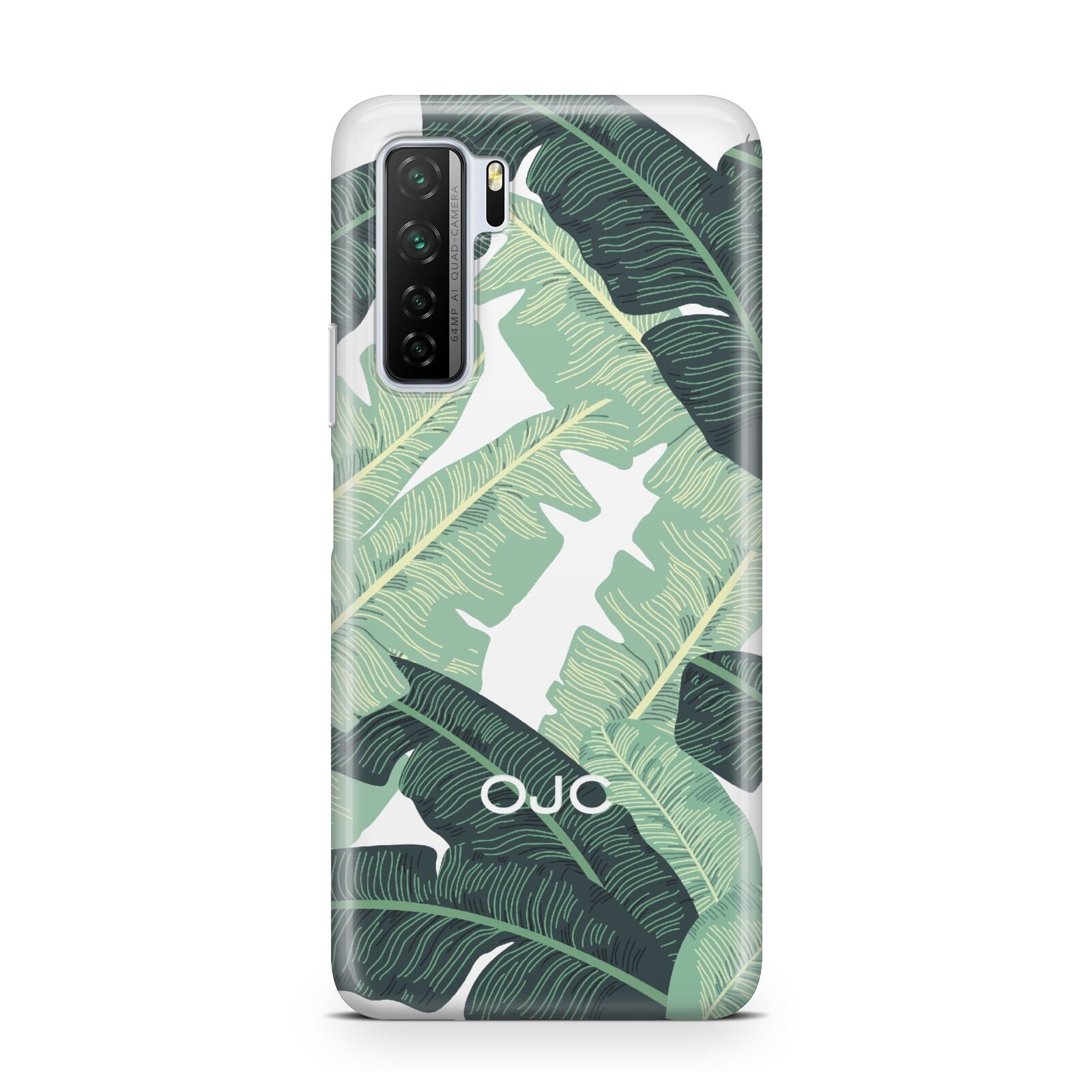 Personalised Palm Banana Leaf Huawei P40 Lite 5G Phone Case