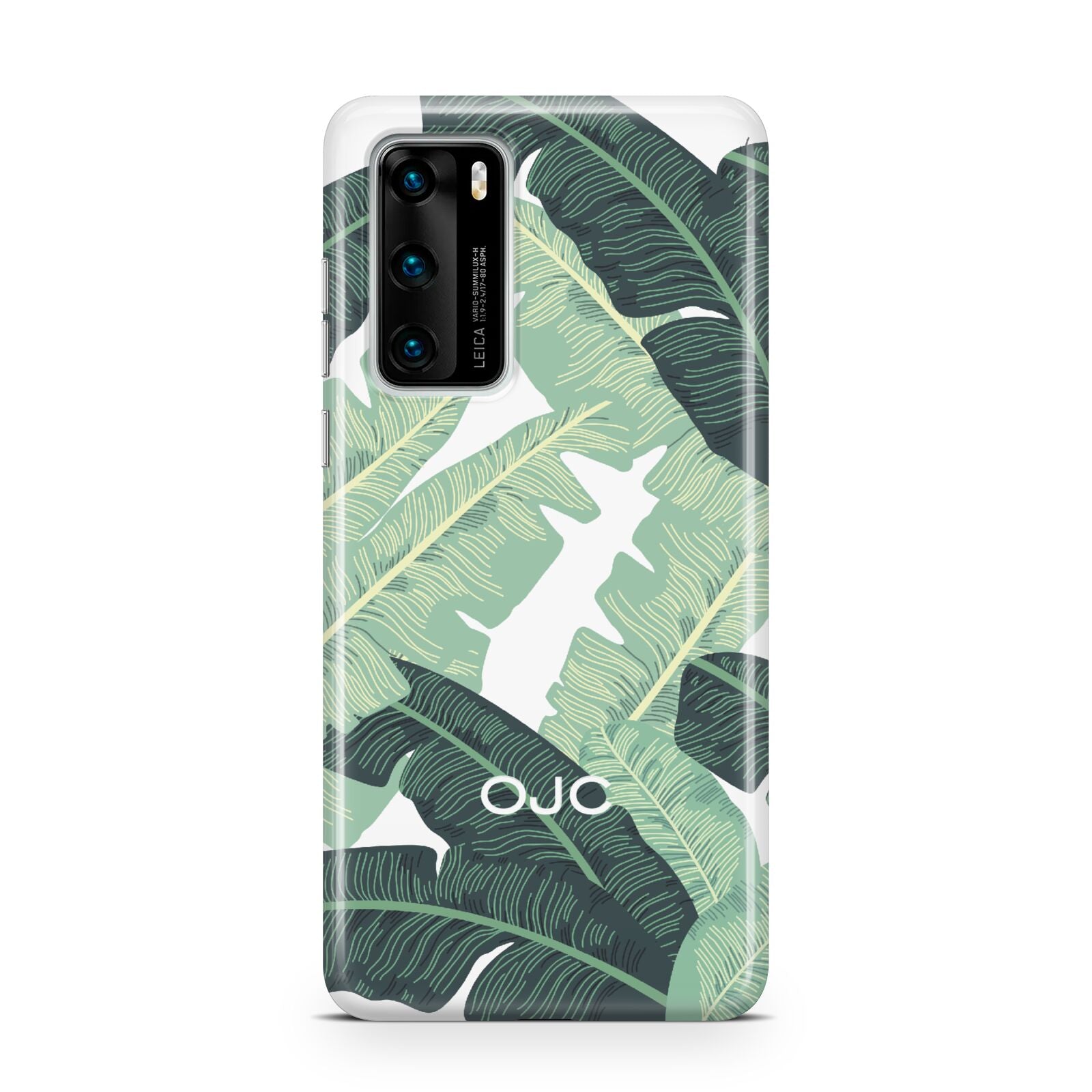 Personalised Palm Banana Leaf Huawei P40 Phone Case