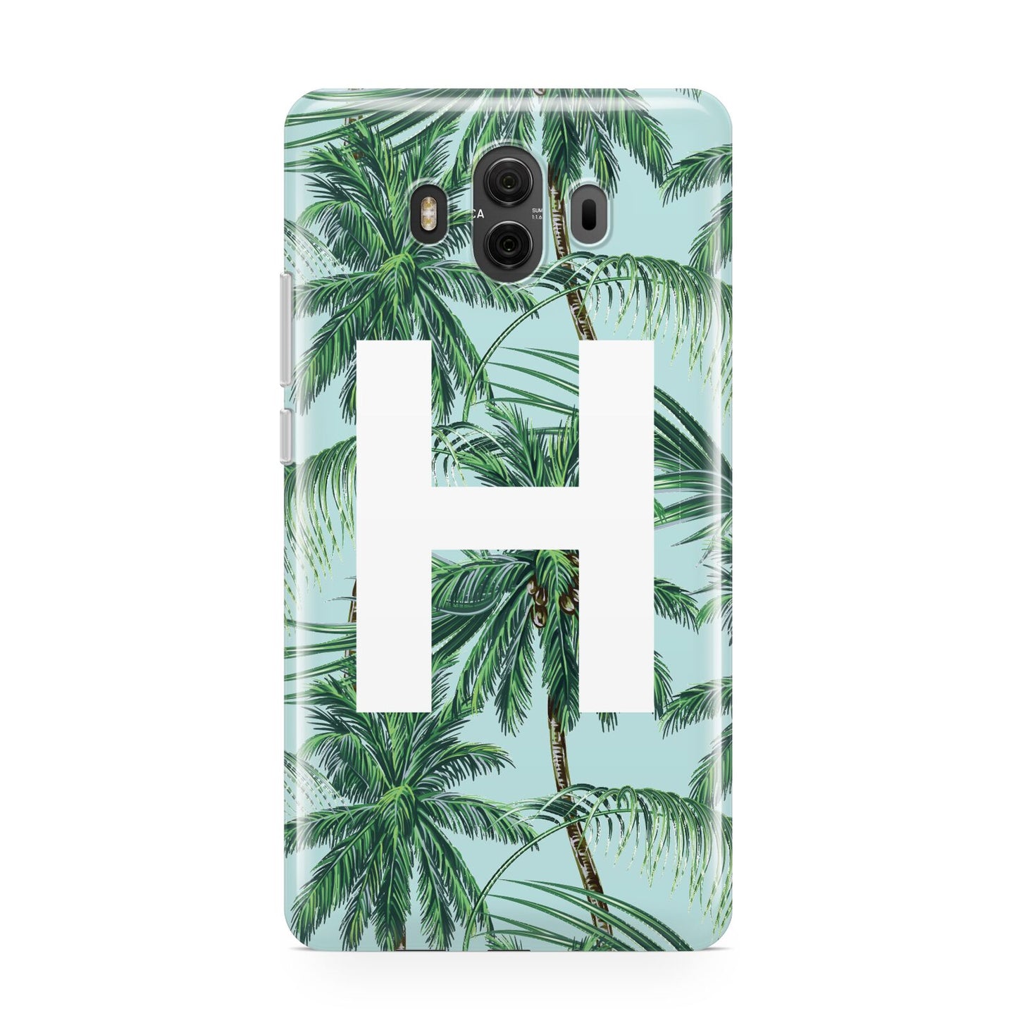 Personalised Palm Tree Tropical Huawei Mate 10 Protective Phone Case