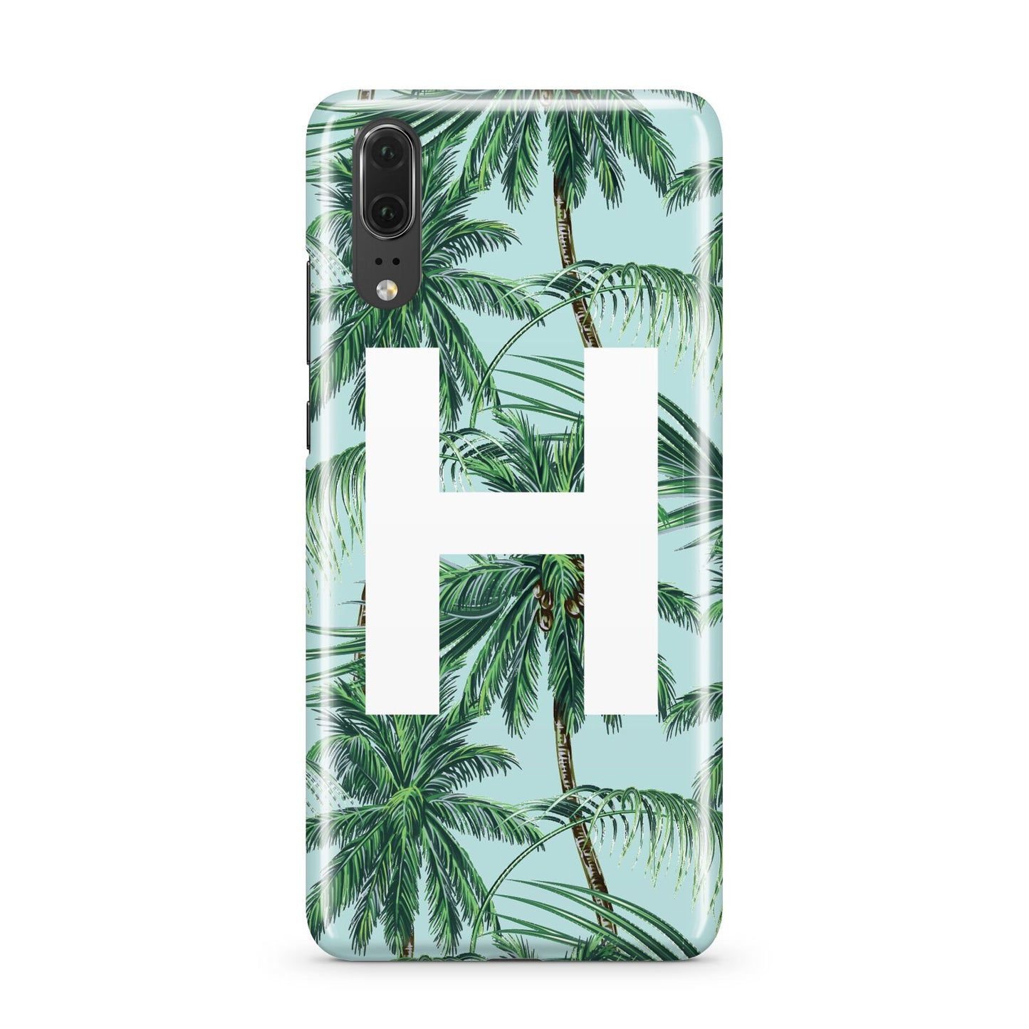 Personalised Palm Tree Tropical Huawei P20 Phone Case