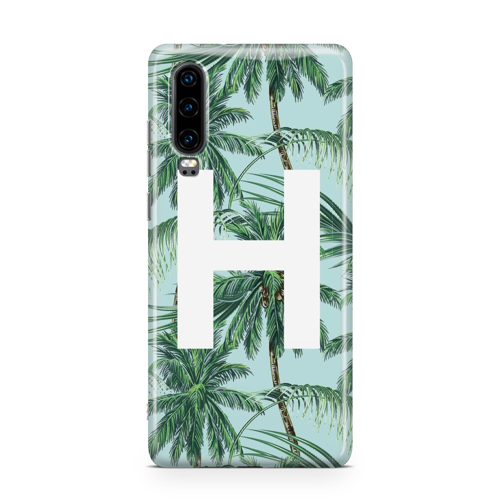 Personalised Palm Tree Tropical Huawei P30 Phone Case