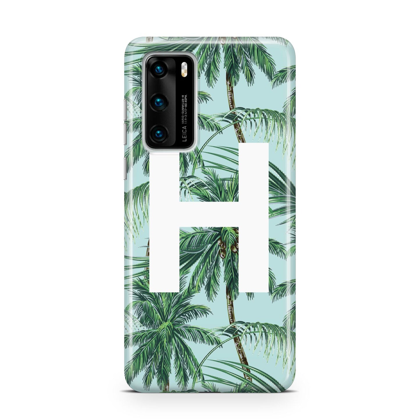 Personalised Palm Tree Tropical Huawei P40 Phone Case