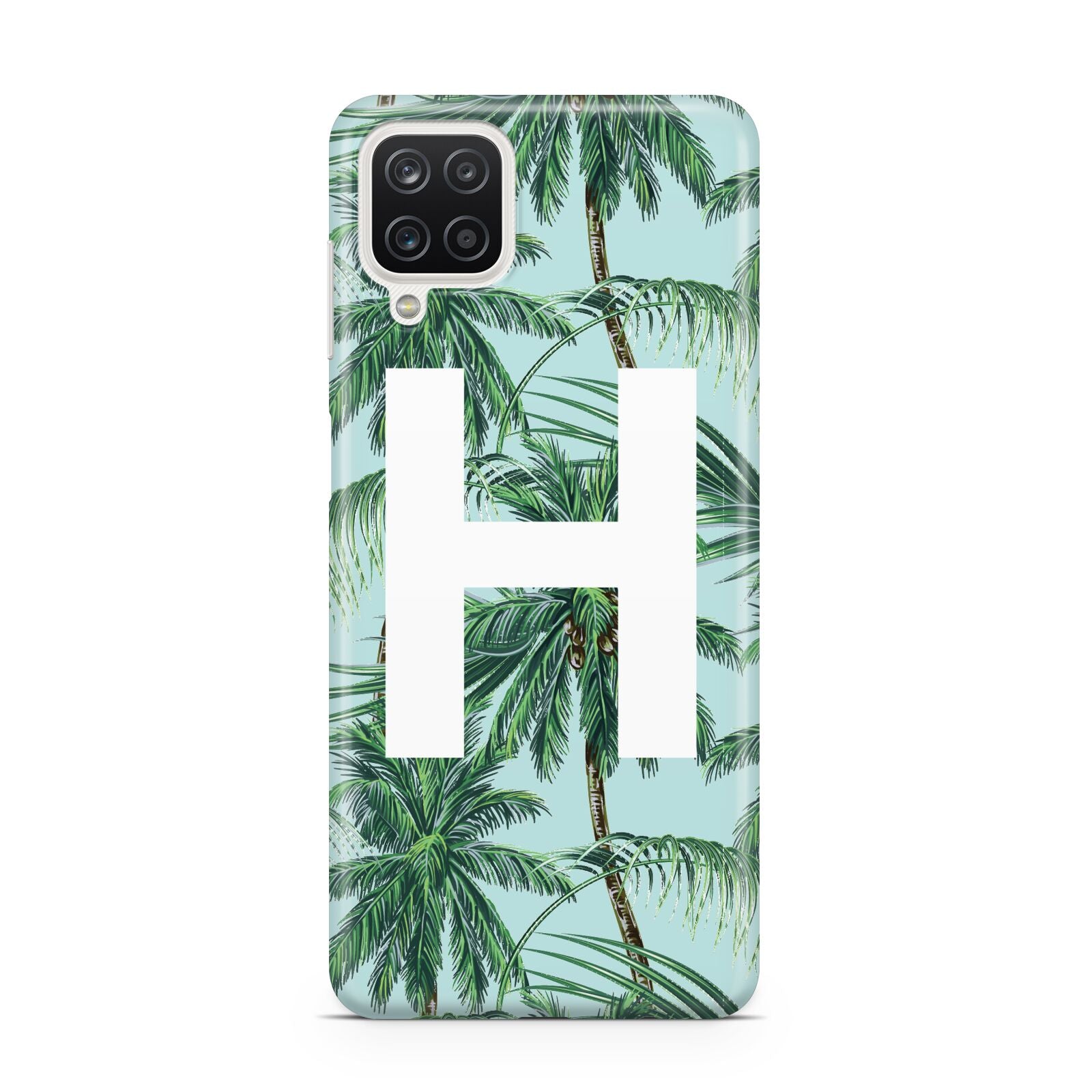 Personalised Palm Tree Tropical Samsung A12 Case