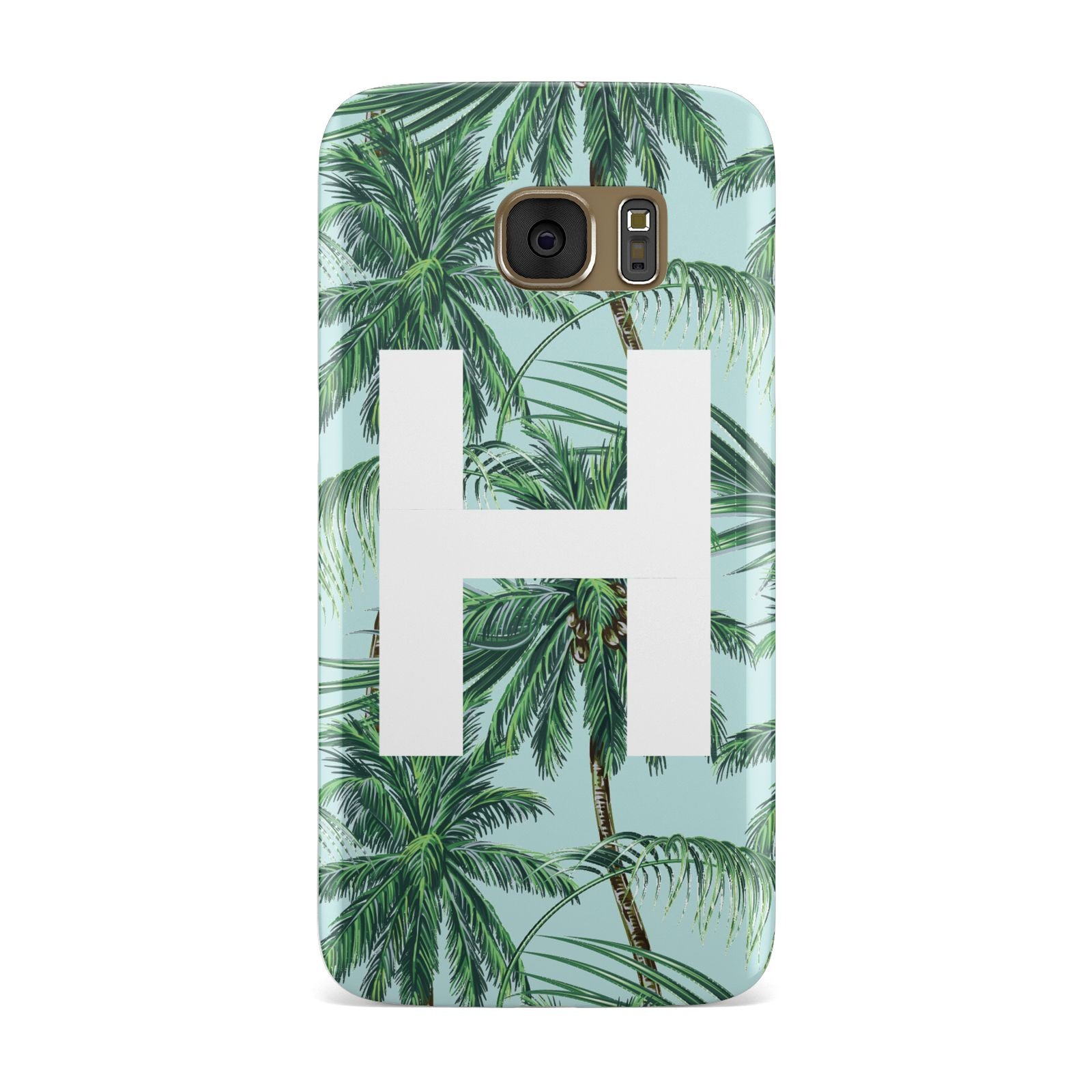 Personalised Palm Tree Tropical Samsung Galaxy Case