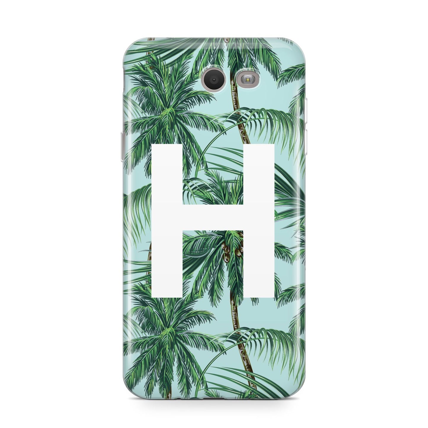 Personalised Palm Tree Tropical Samsung Galaxy J7 2017 Case