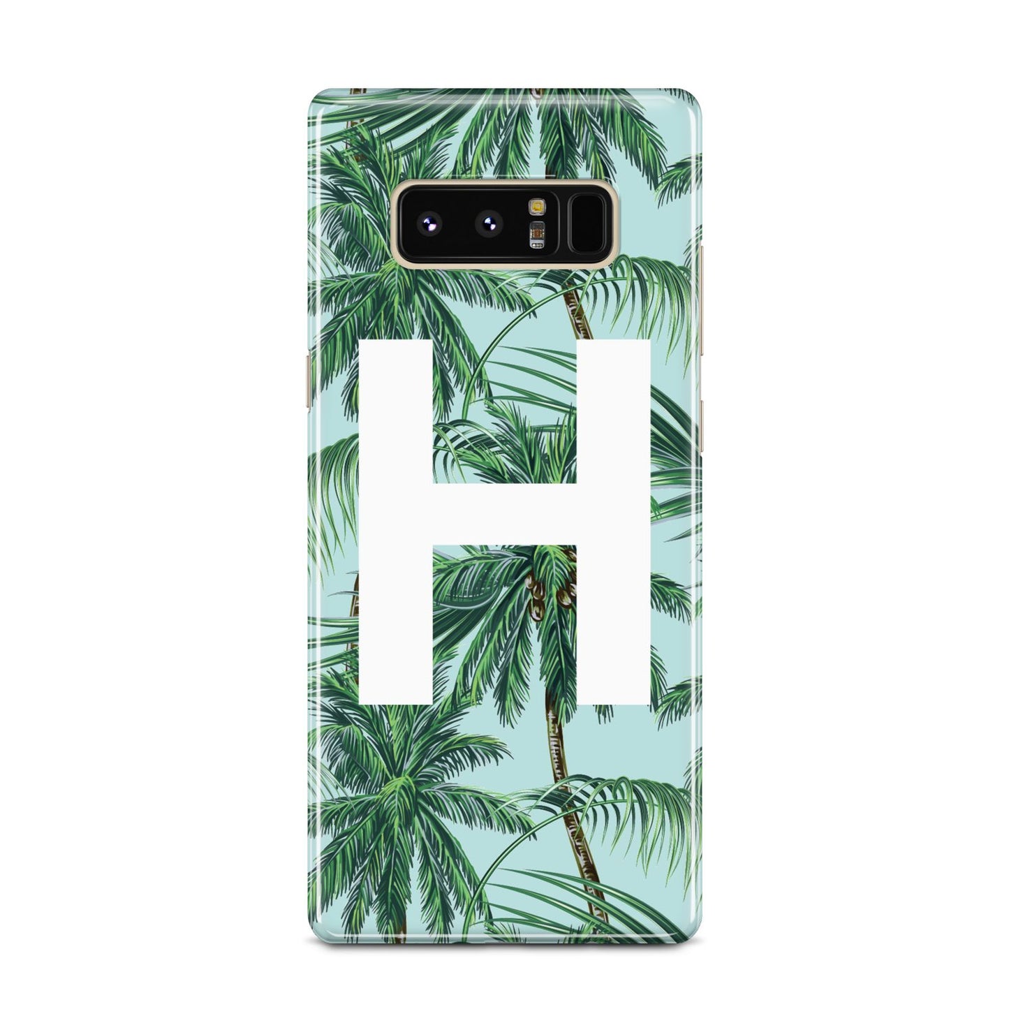 Personalised Palm Tree Tropical Samsung Galaxy Note 8 Case