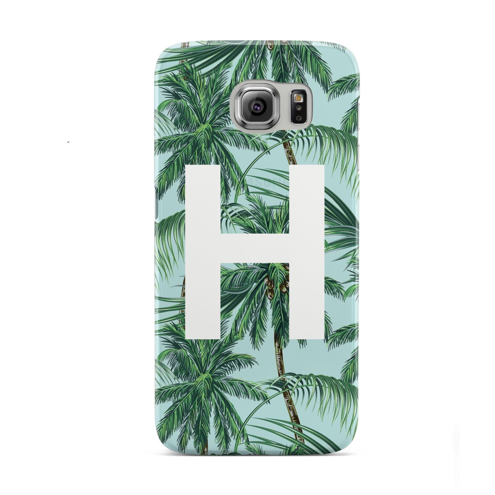 Personalised Palm Tree Tropical Samsung Galaxy S6 Case