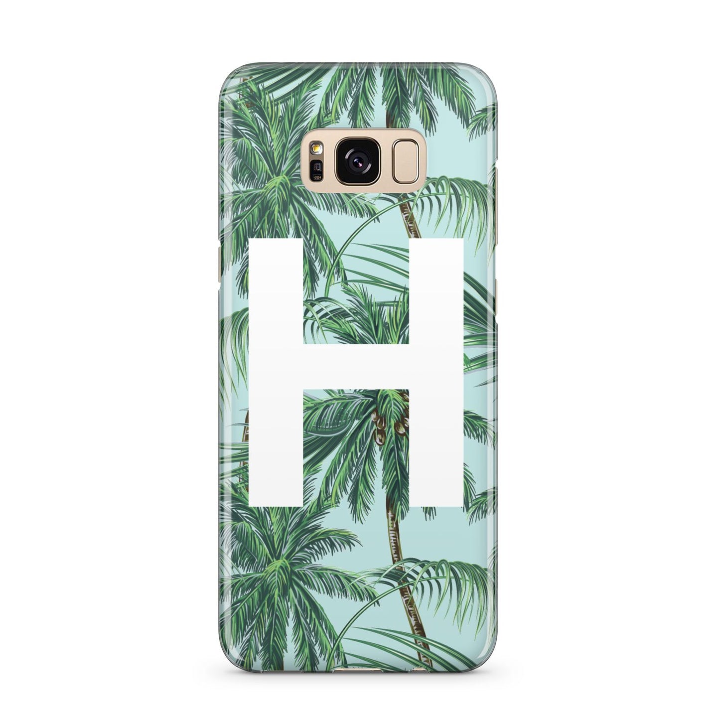 Personalised Palm Tree Tropical Samsung Galaxy S8 Plus Case