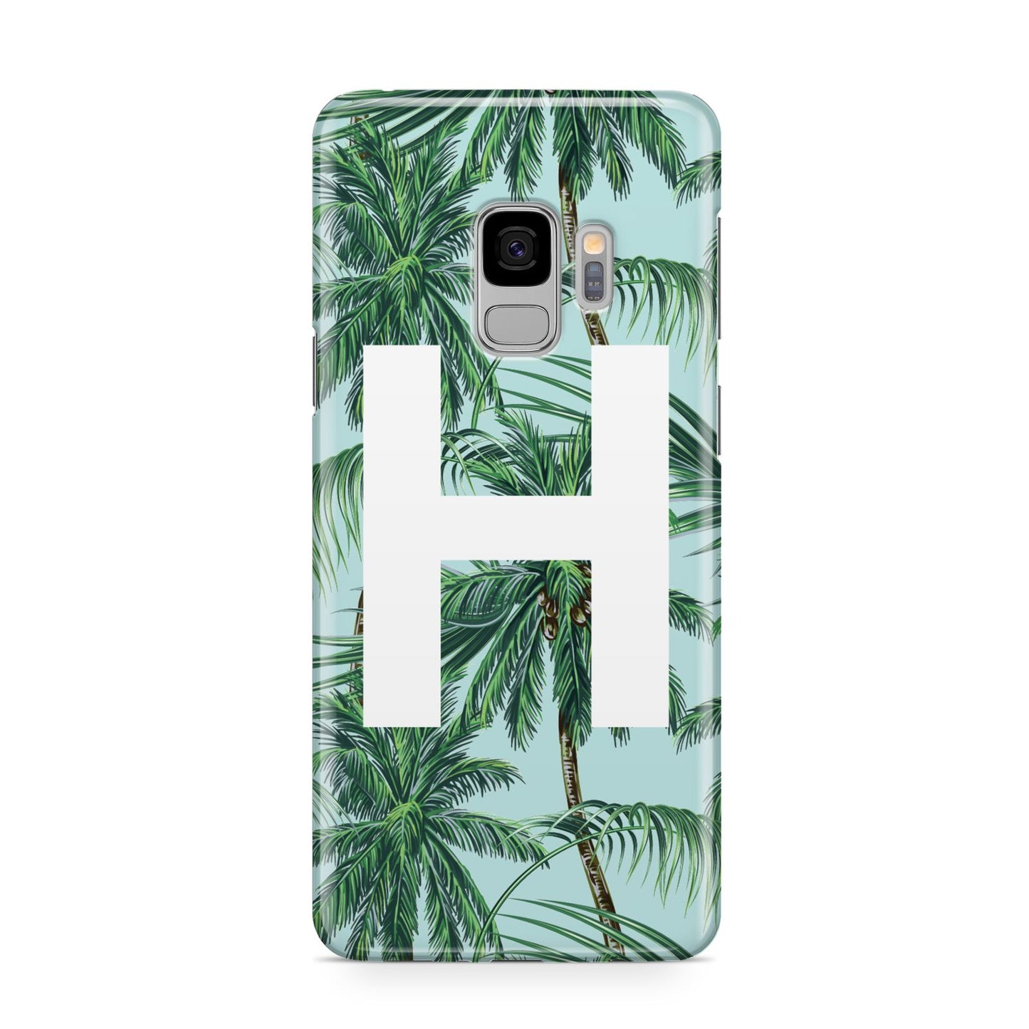 Personalised Palm Tree Tropical Samsung Galaxy S9 Case