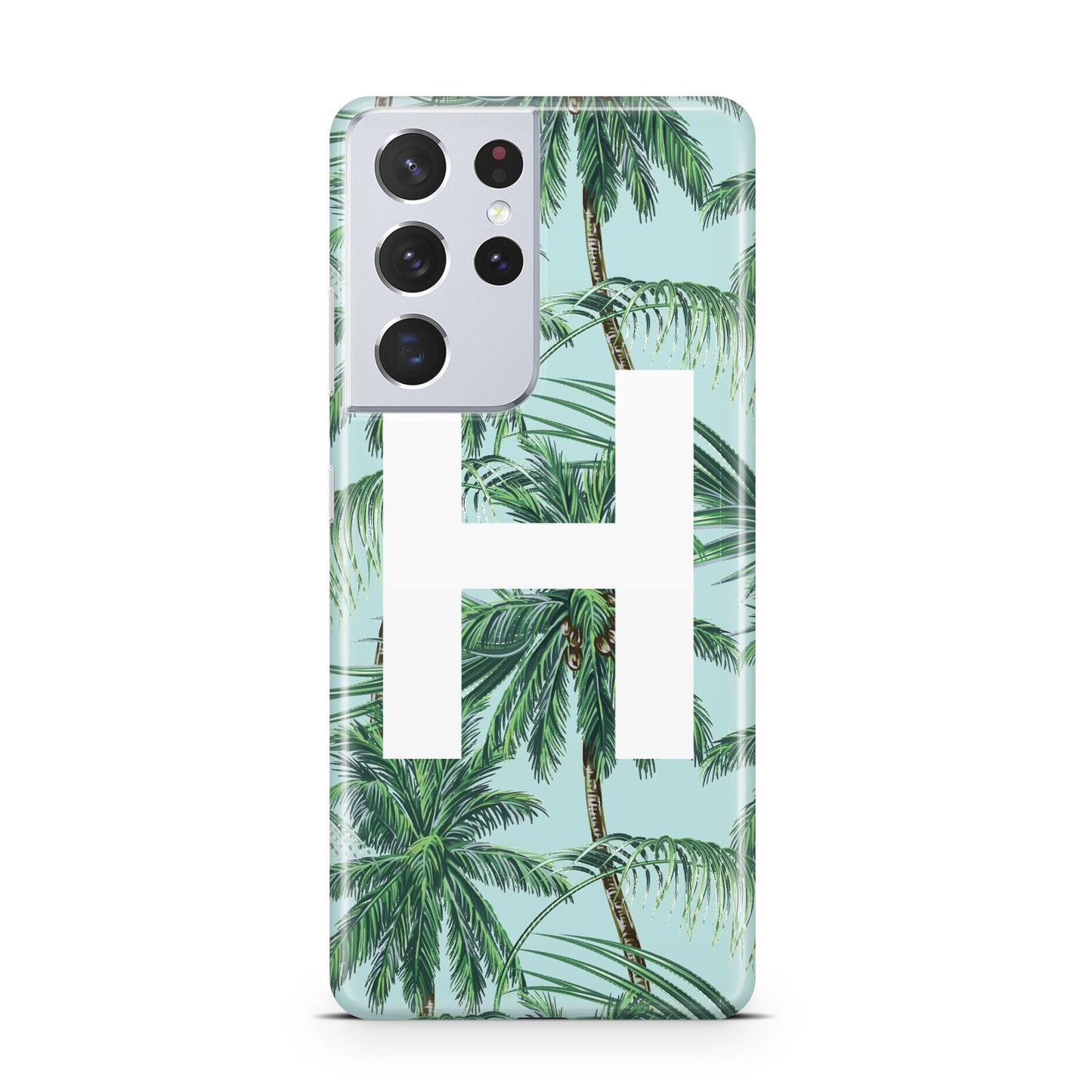 Personalised Palm Tree Tropical Samsung S21 Ultra Case