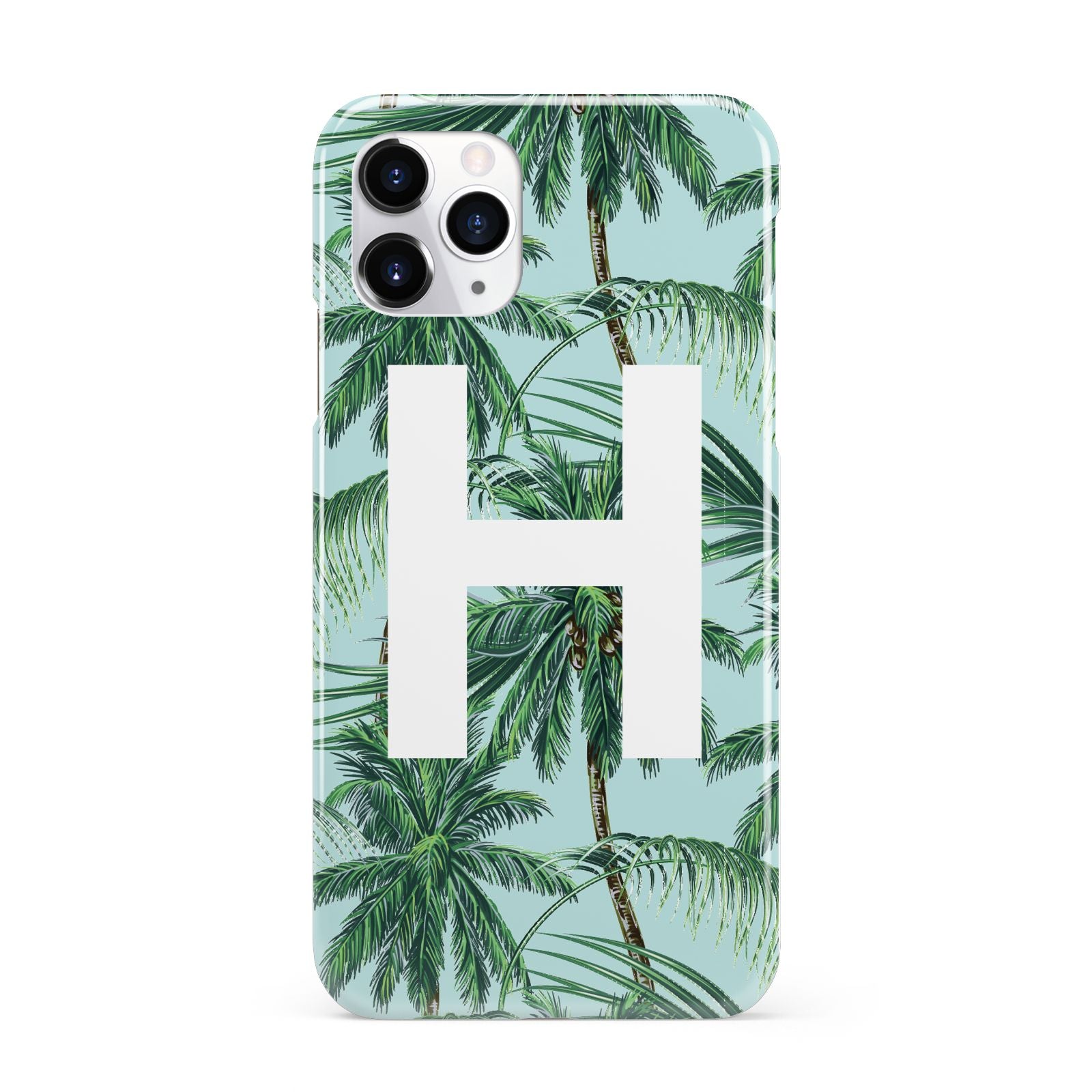 Personalised Palm Tree Tropical iPhone 11 Pro 3D Snap Case