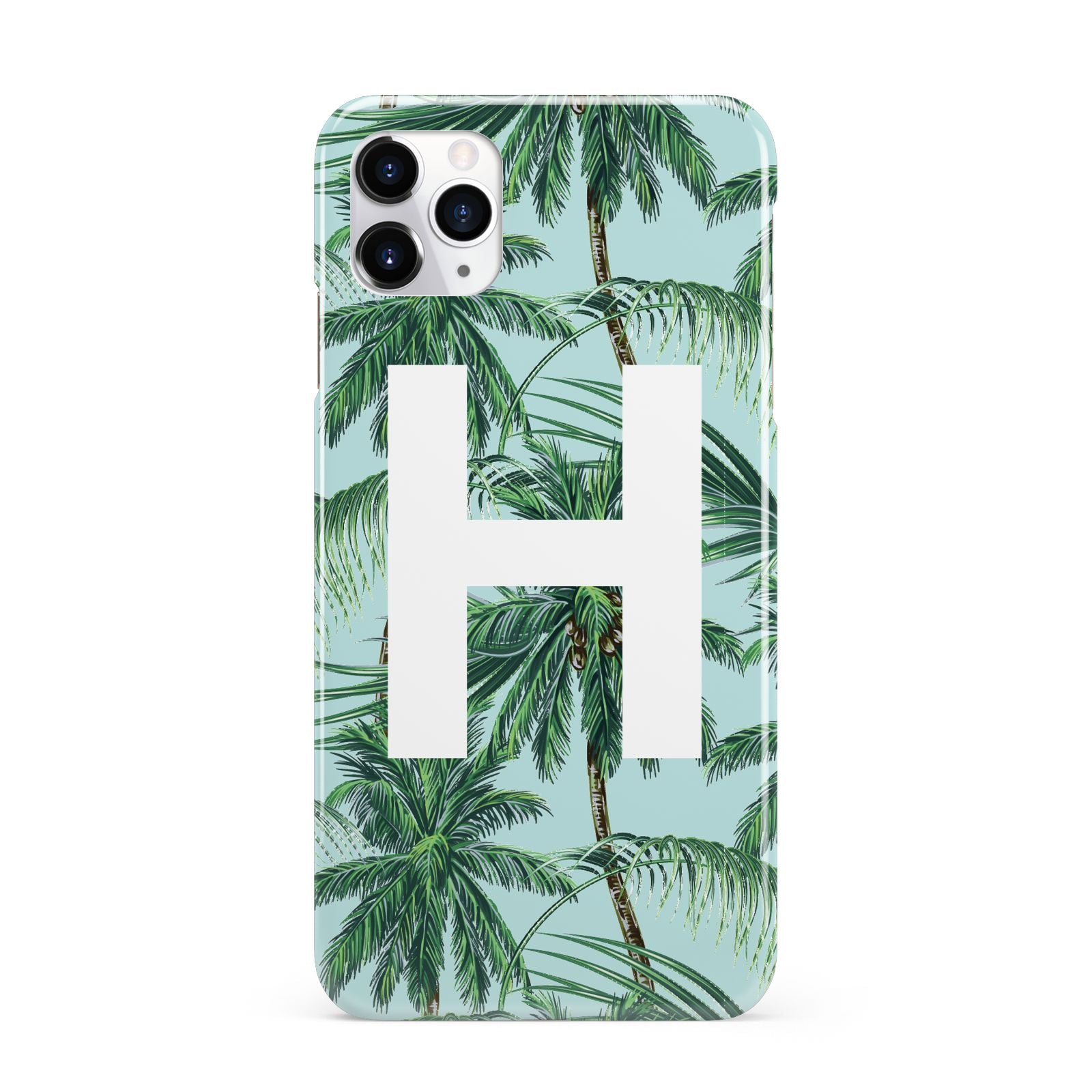 Personalised Palm Tree Tropical iPhone 11 Pro Max 3D Snap Case