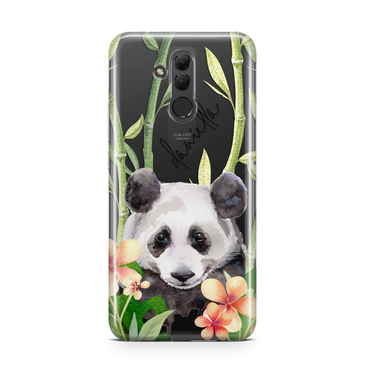 Personalised Panda Huawei Mate 20 Lite