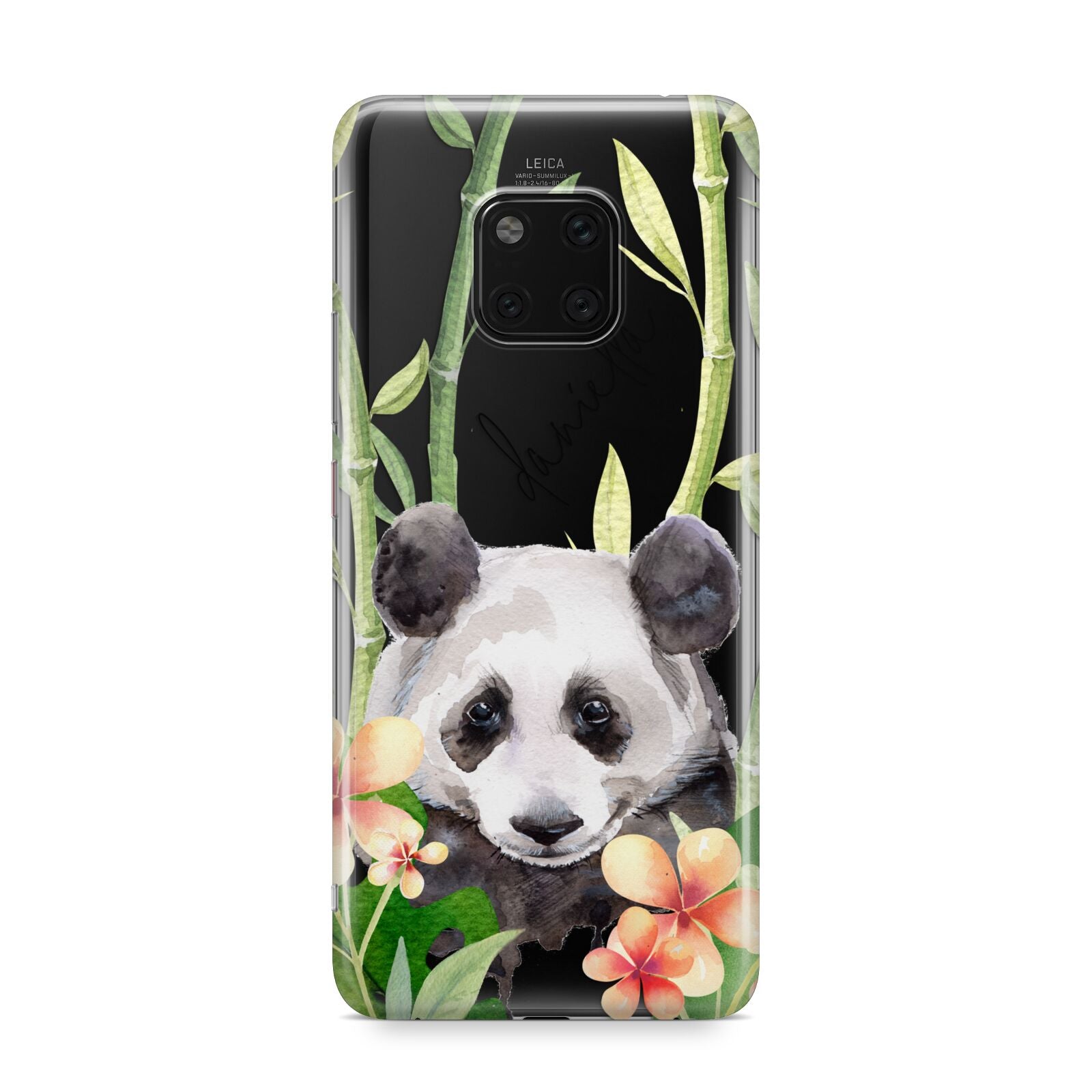 Personalised Panda Huawei Mate 20 Pro Phone Case