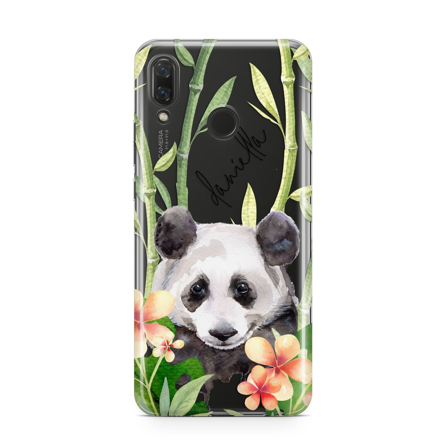 Personalised Panda Huawei Nova 3 Phone Case