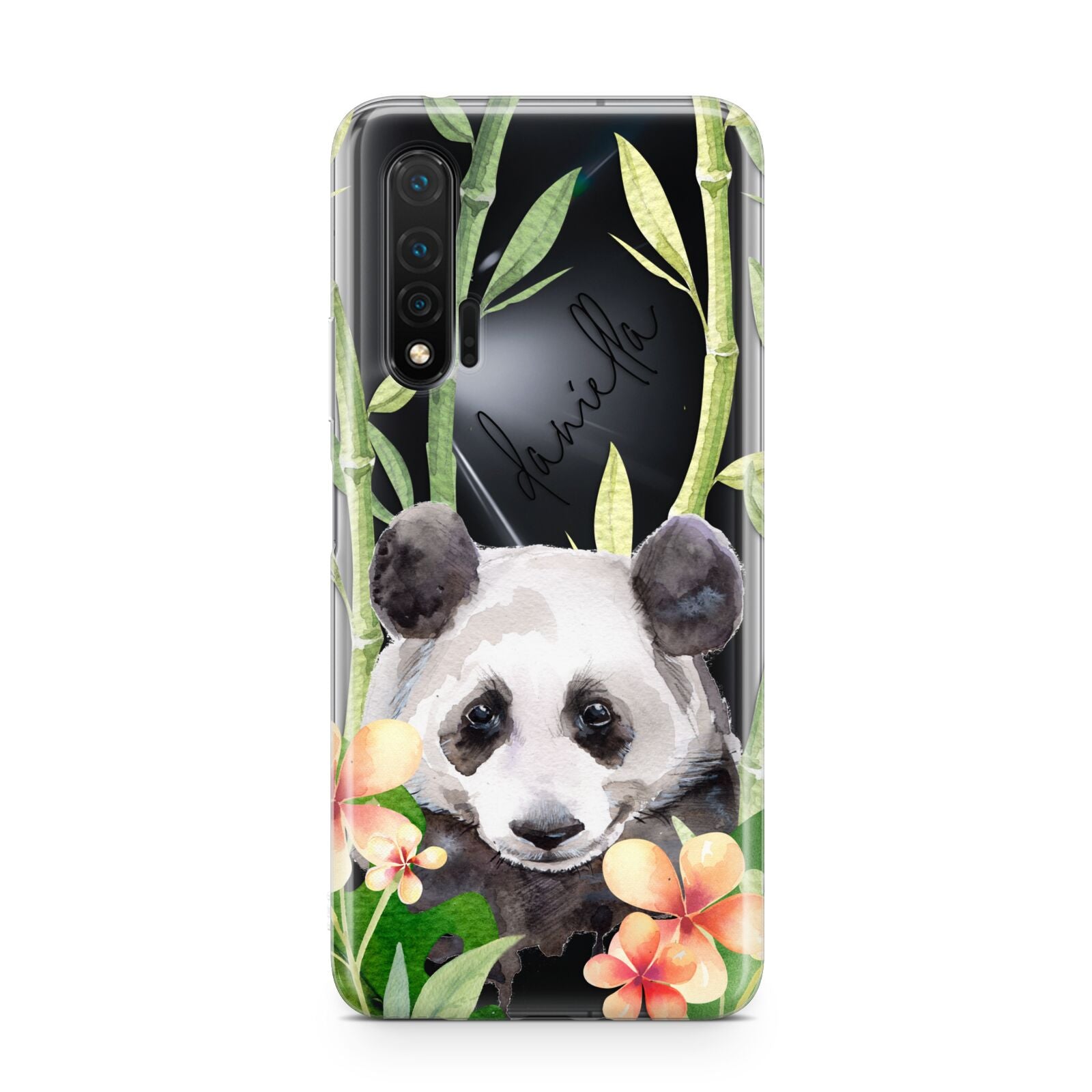 Personalised Panda Huawei Nova 6 Phone Case