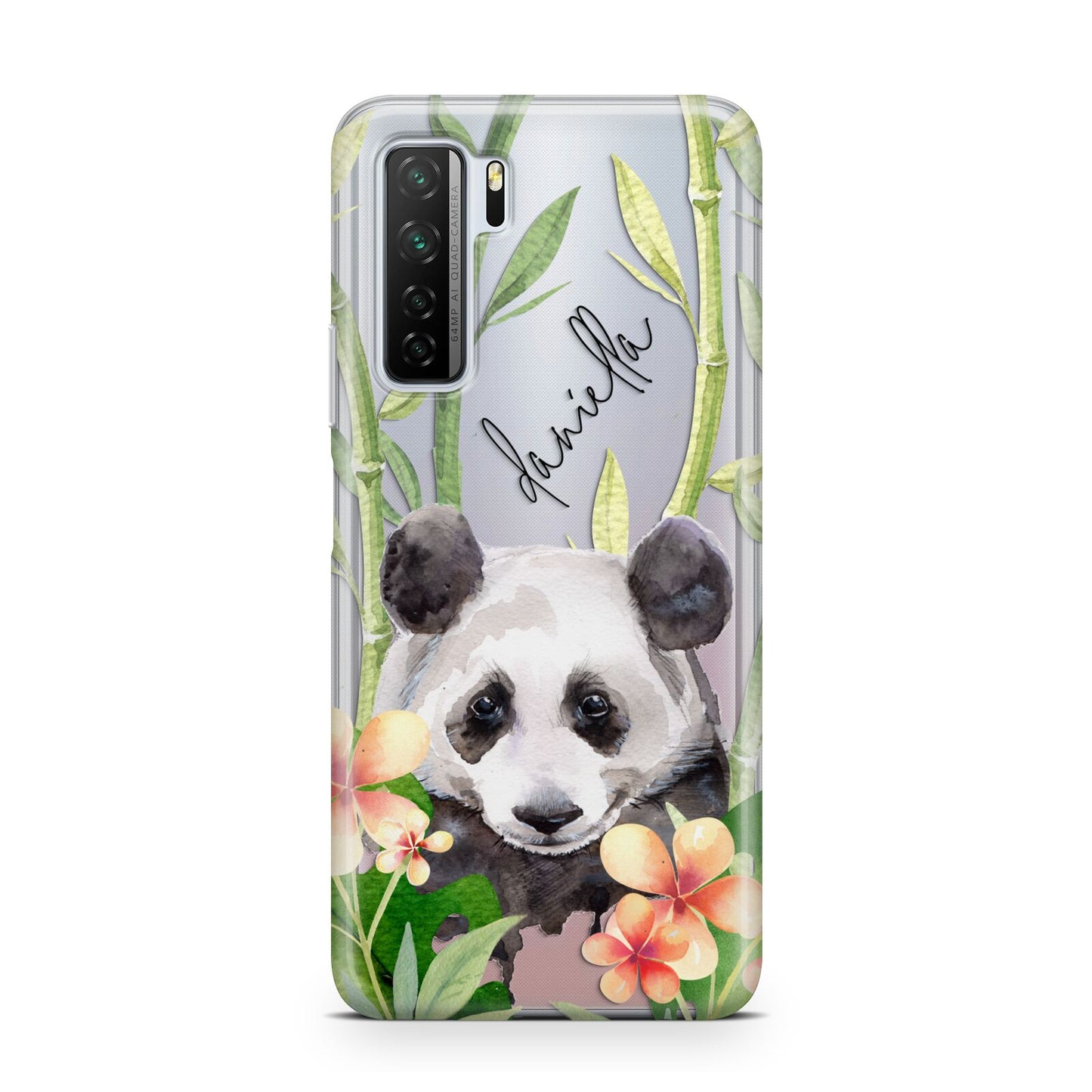 Personalised Panda Huawei P40 Lite 5G Phone Case