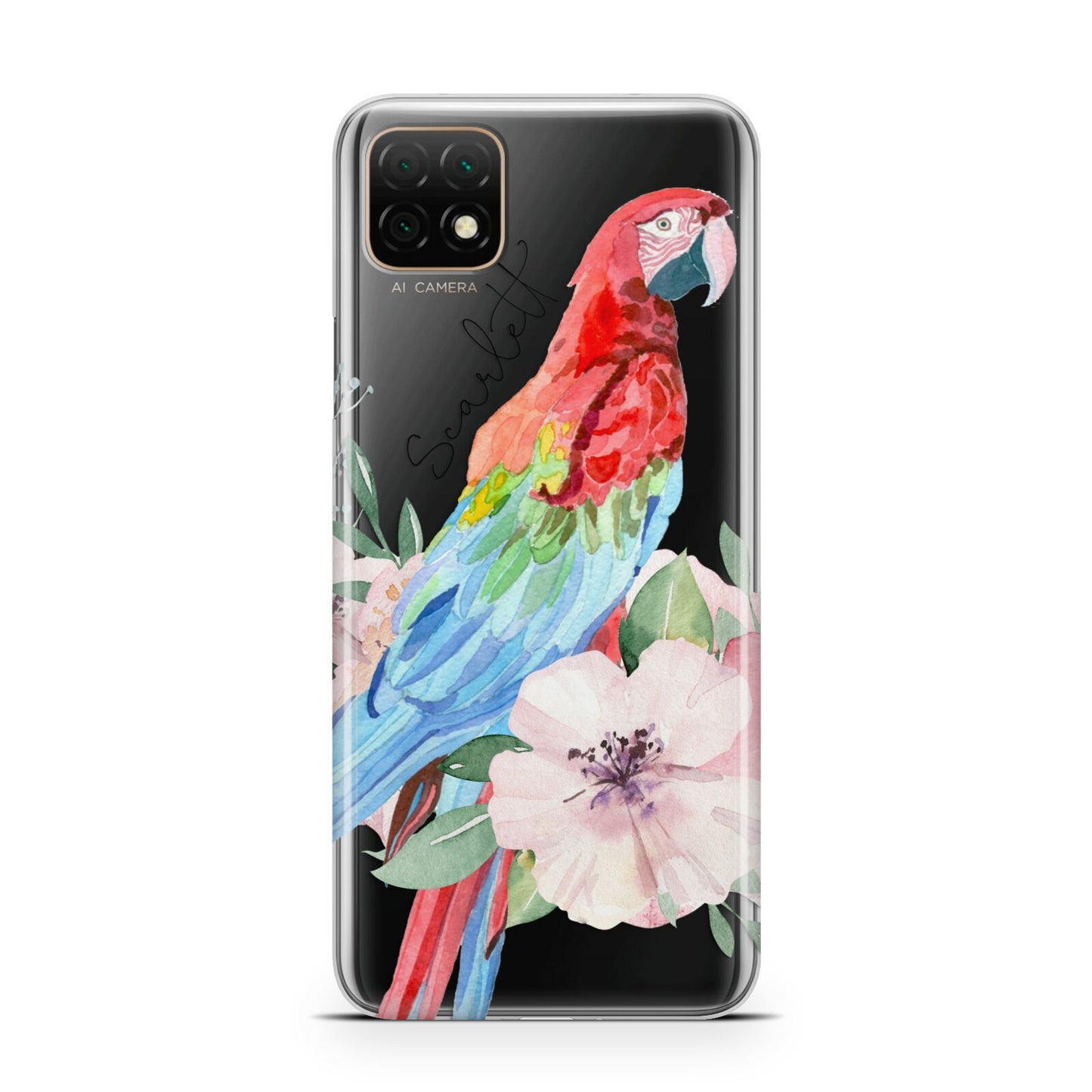 Personalised Parrot Huawei Enjoy 20 Phone Case