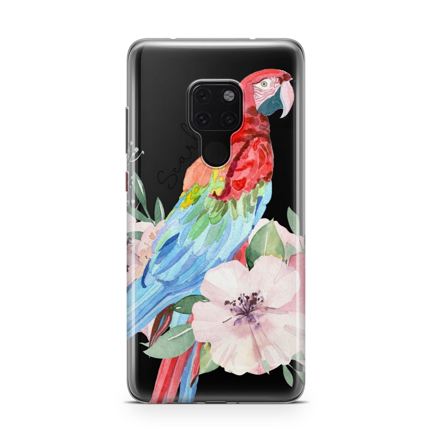 Personalised Parrot Huawei Mate 20 Phone Case