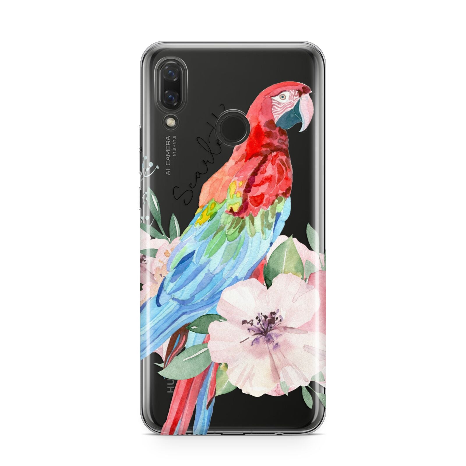 Personalised Parrot Huawei Nova 3 Phone Case