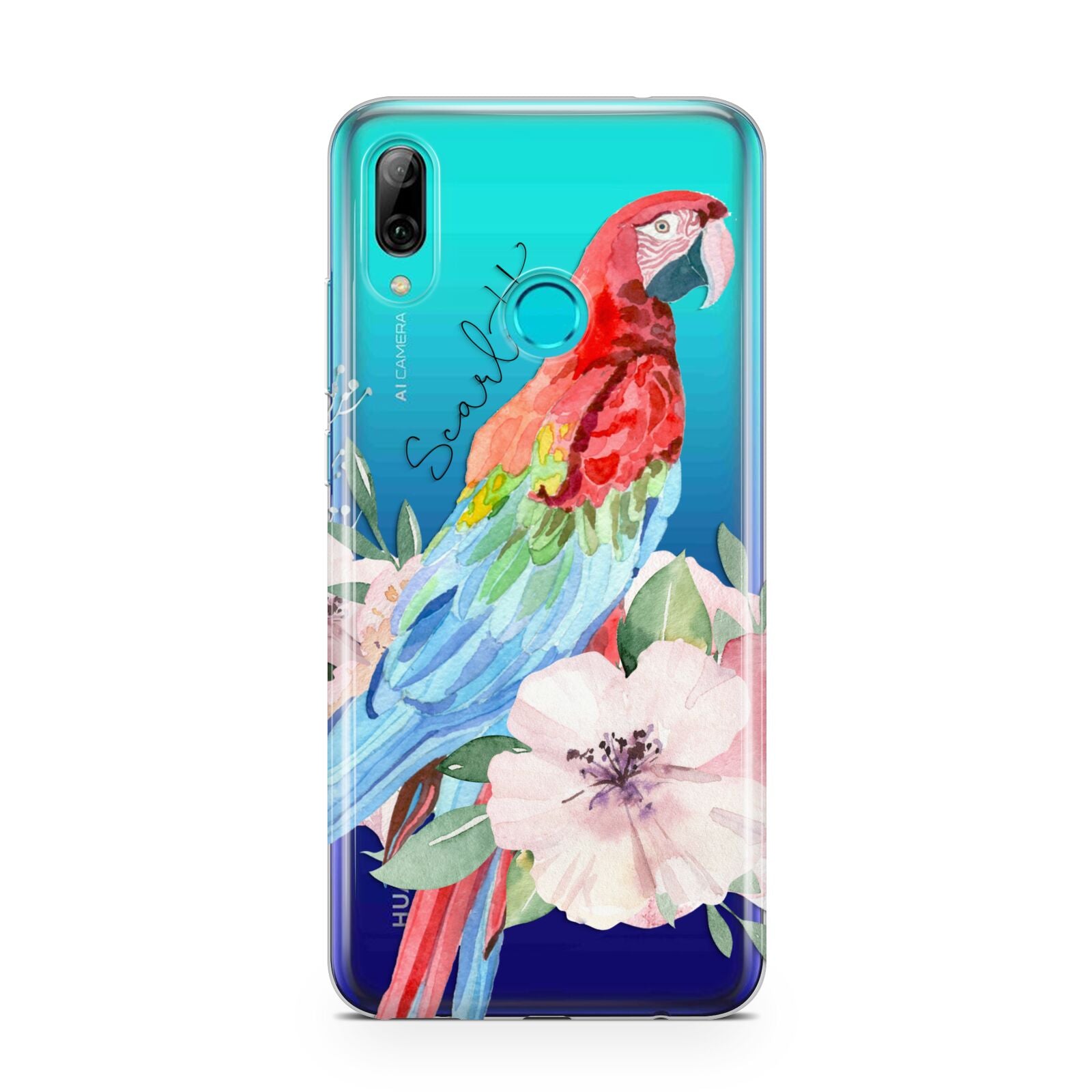 Personalised Parrot Huawei P Smart 2019 Case