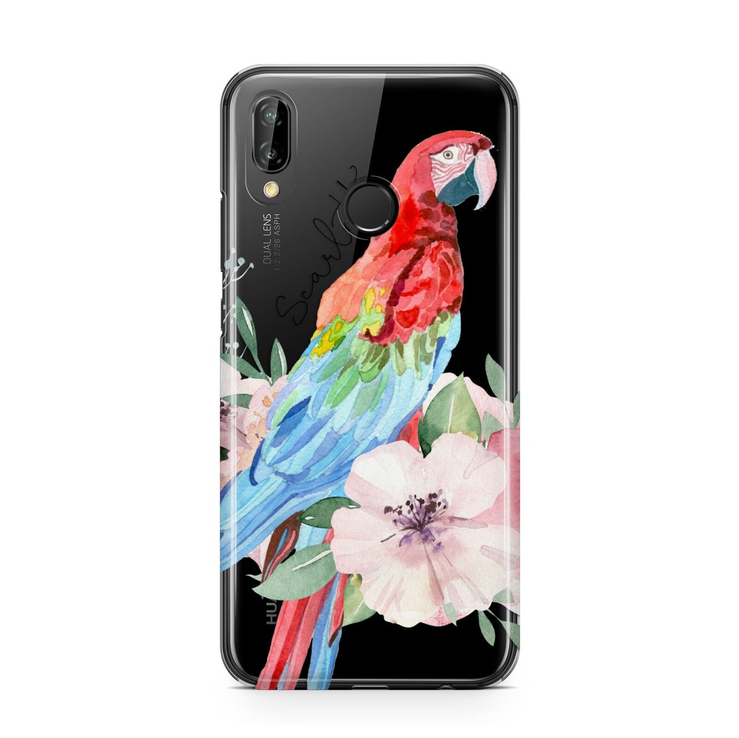 Personalised Parrot Huawei P20 Lite Phone Case