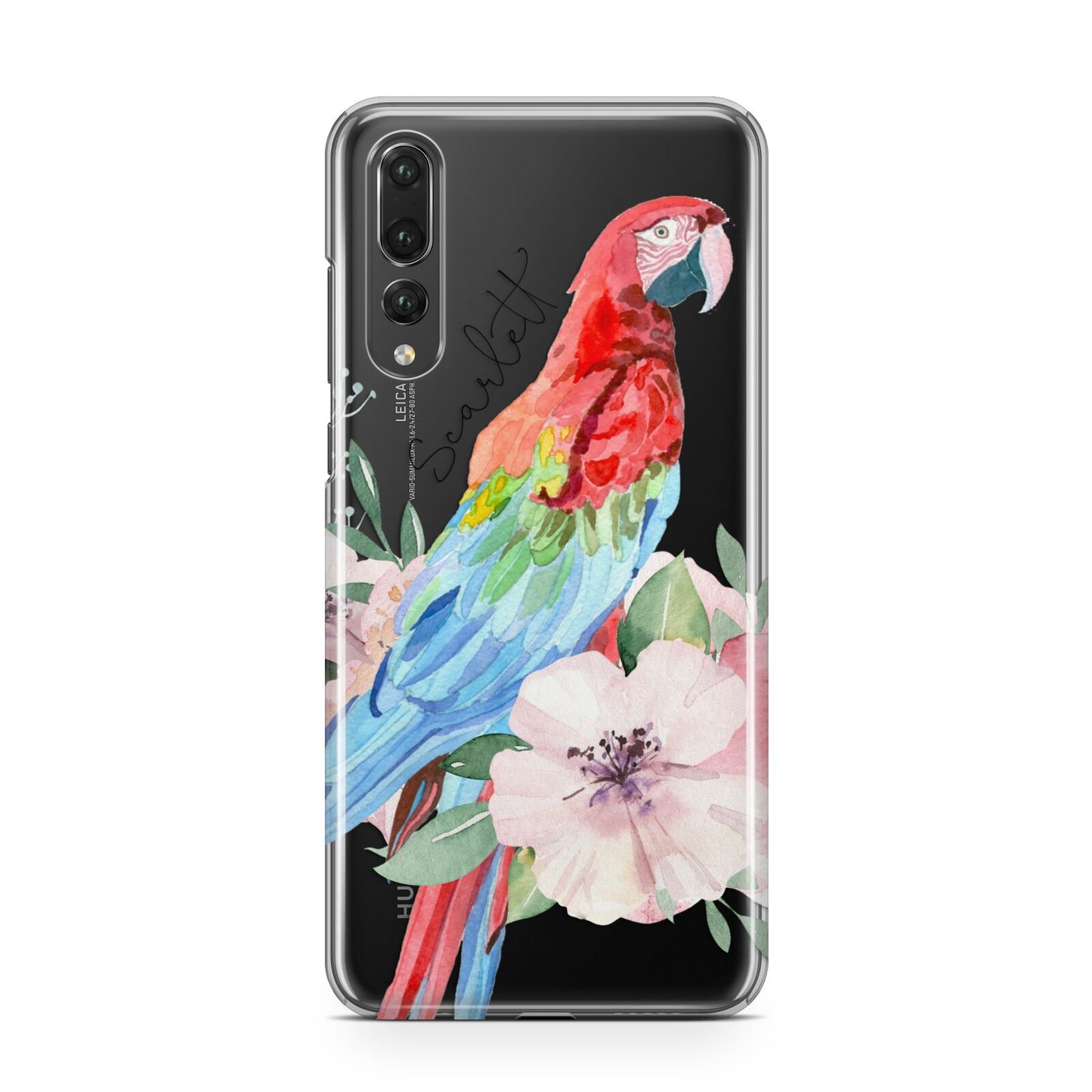 Personalised Parrot Huawei P20 Pro Phone Case