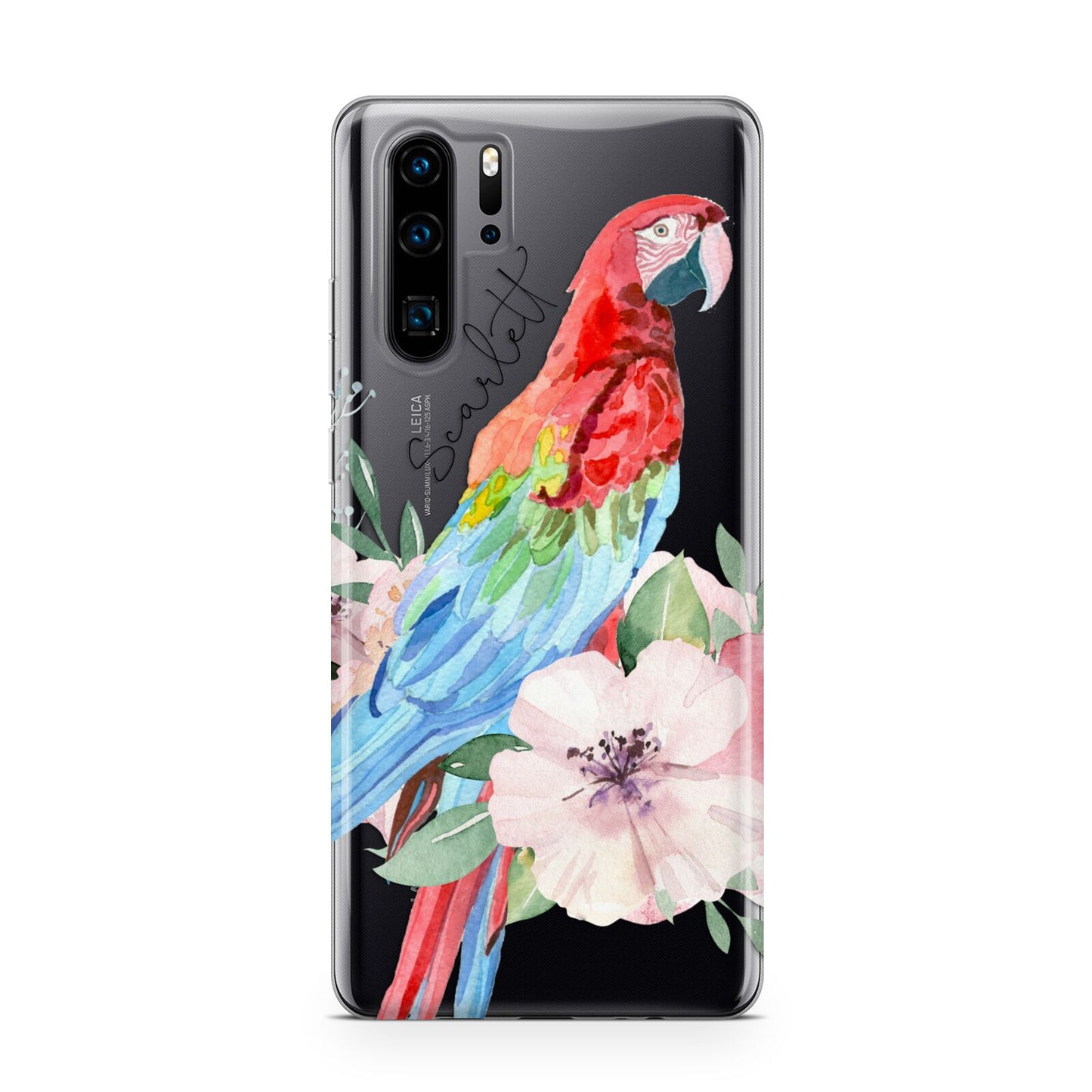 Personalised Parrot Huawei P30 Pro Phone Case