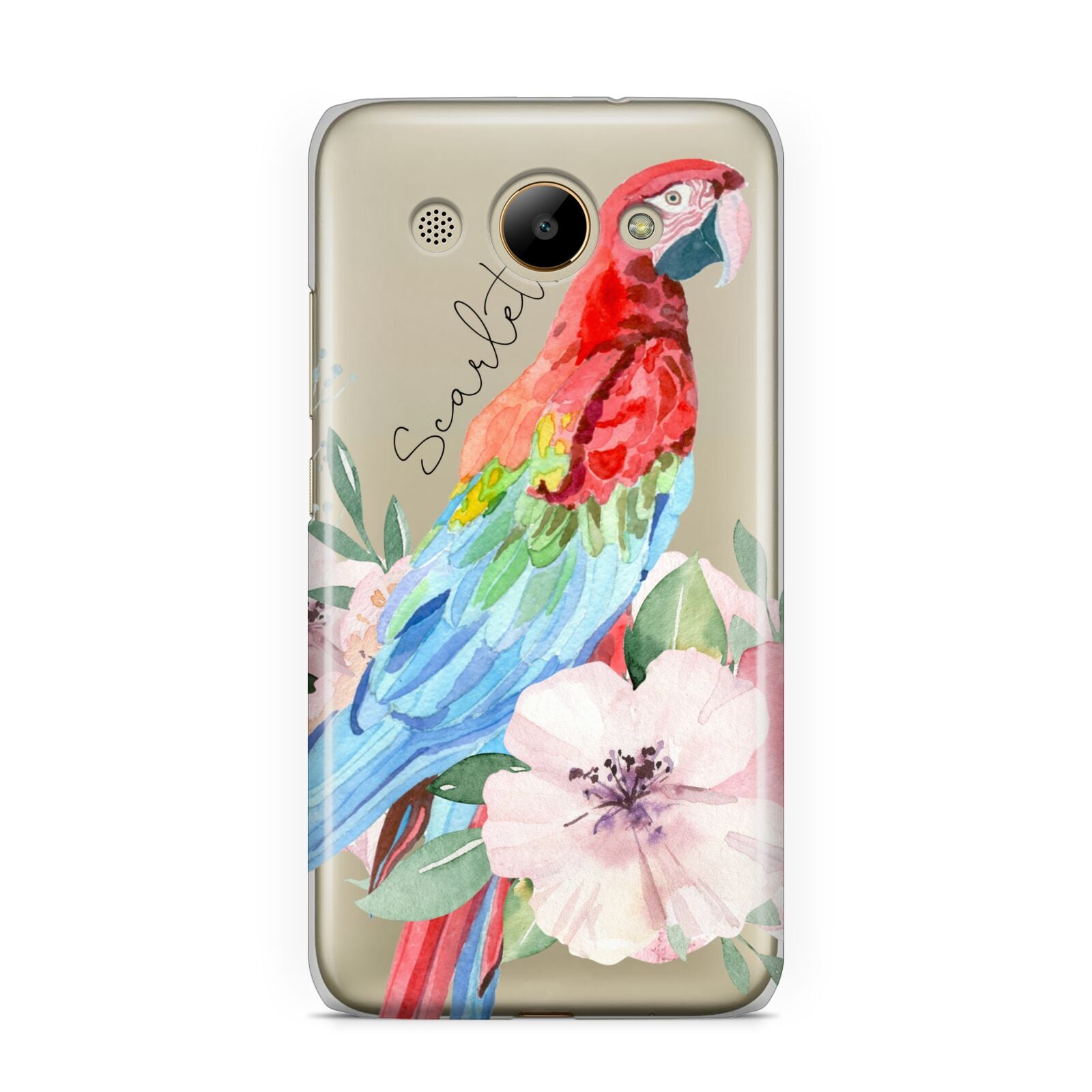 Personalised Parrot Huawei Y3 2017