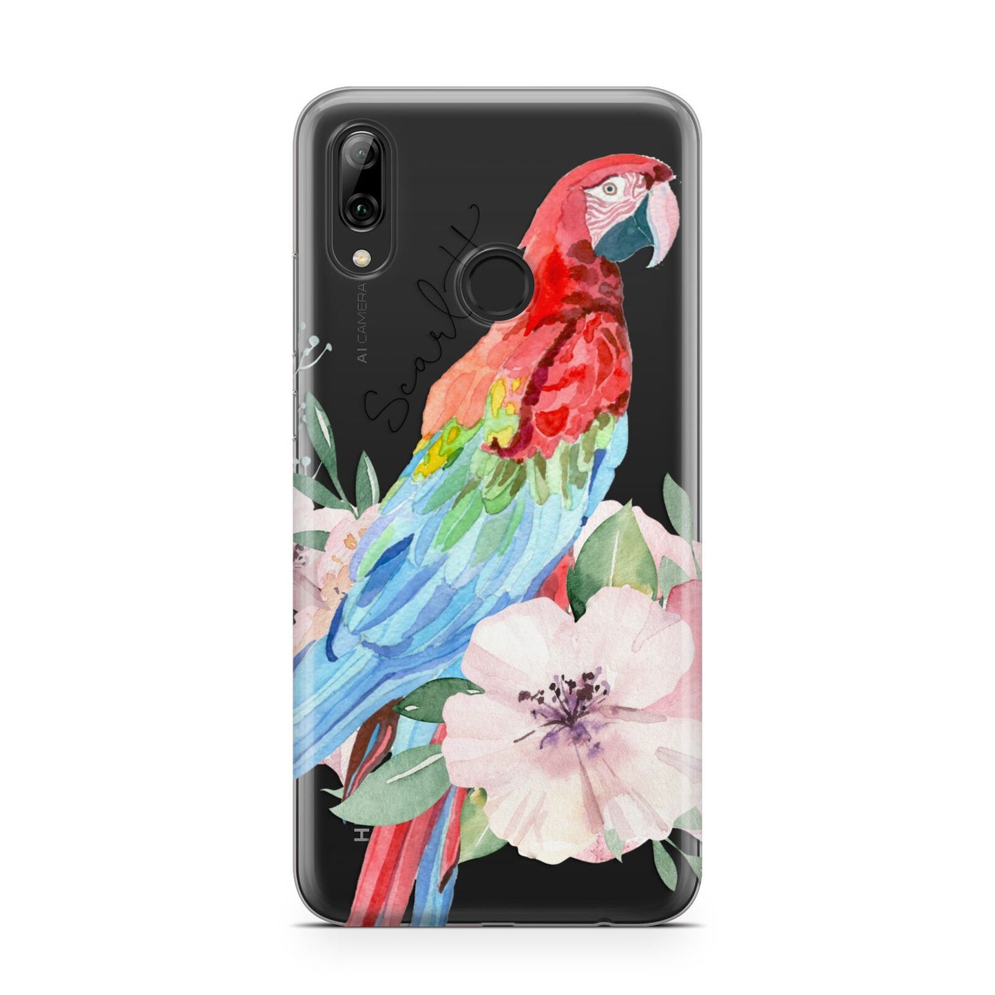 Personalised Parrot Huawei Y7 2019