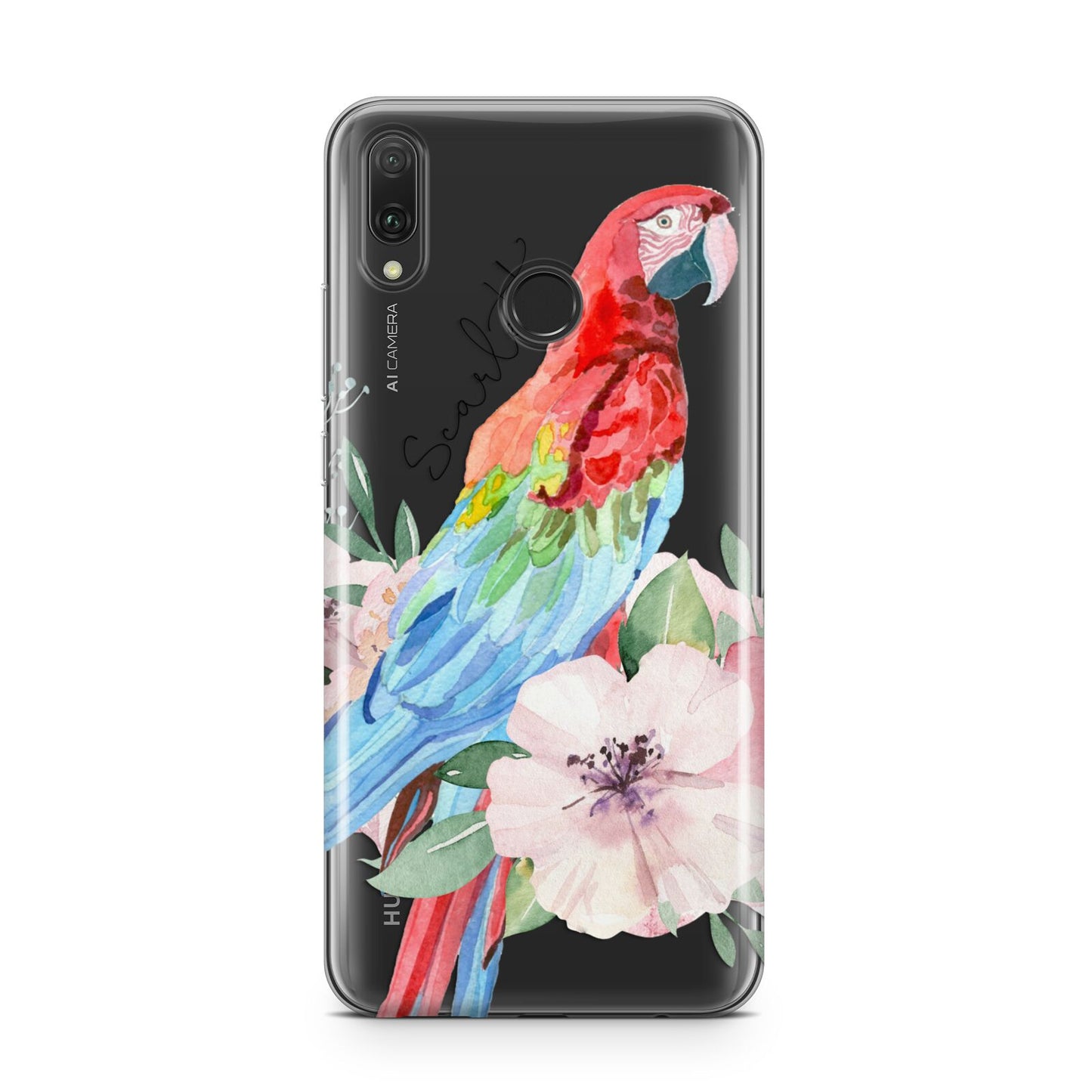 Personalised Parrot Huawei Y9 2019