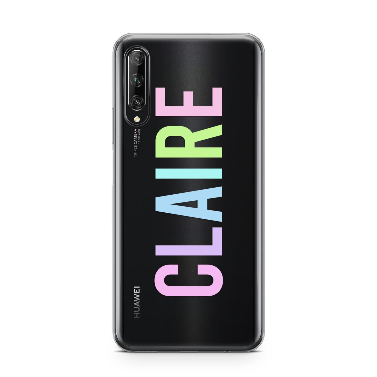 Personalised Pastel Colour Name Huawei P Smart Pro 2019