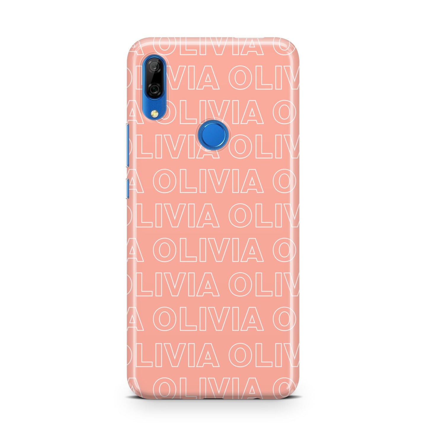 Personalised Peach Name Huawei P Smart Z