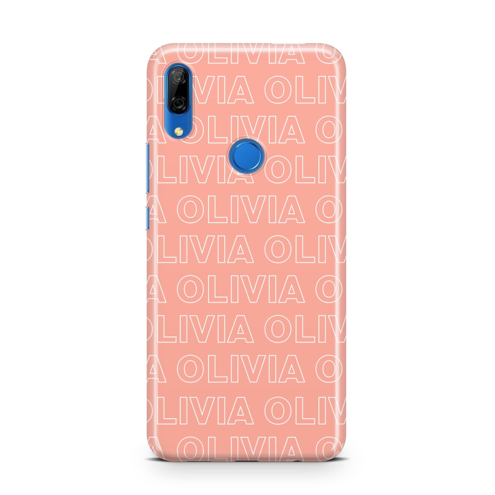 Personalised Peach Name Huawei P Smart Z