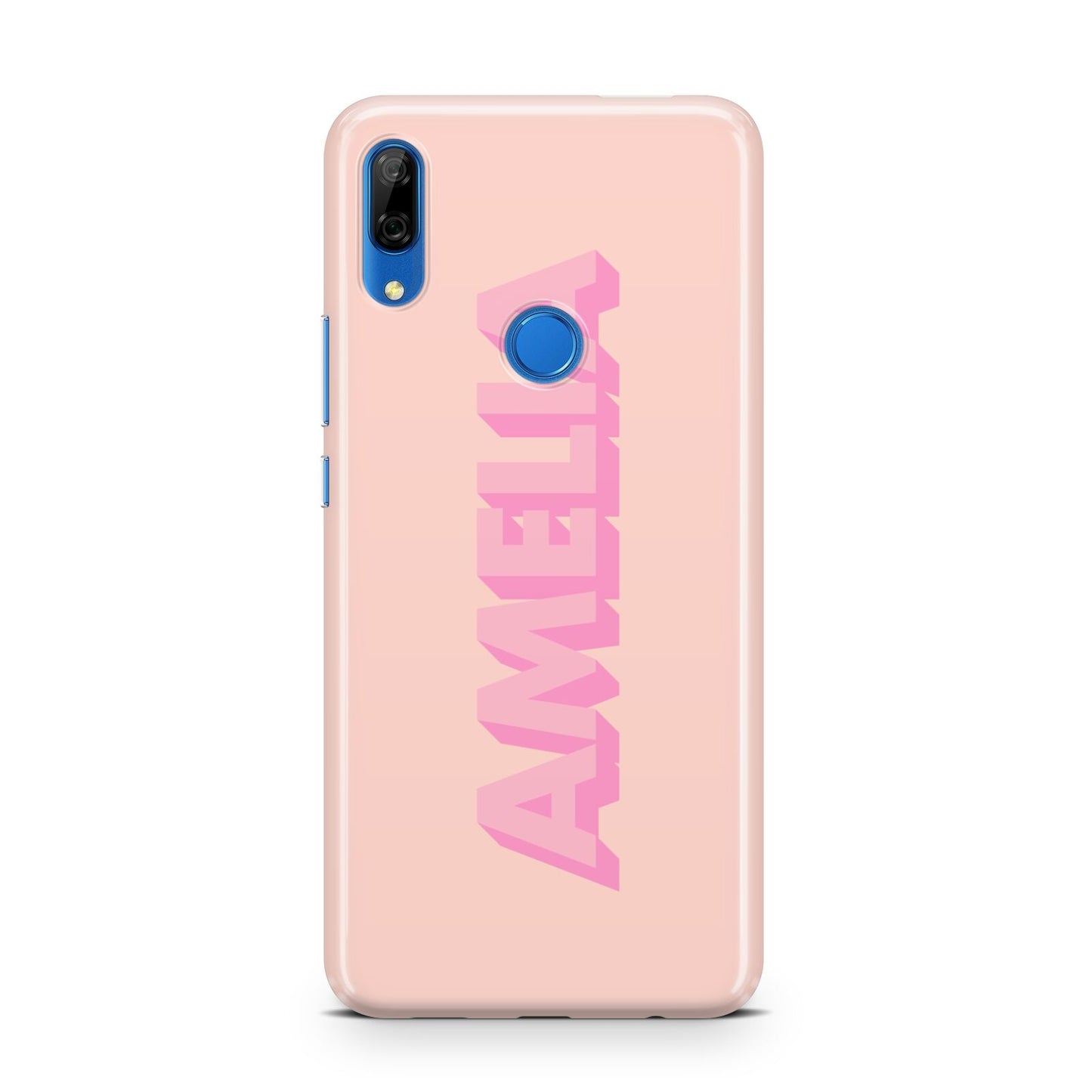 Personalised Peach Pink Name Huawei P Smart Z