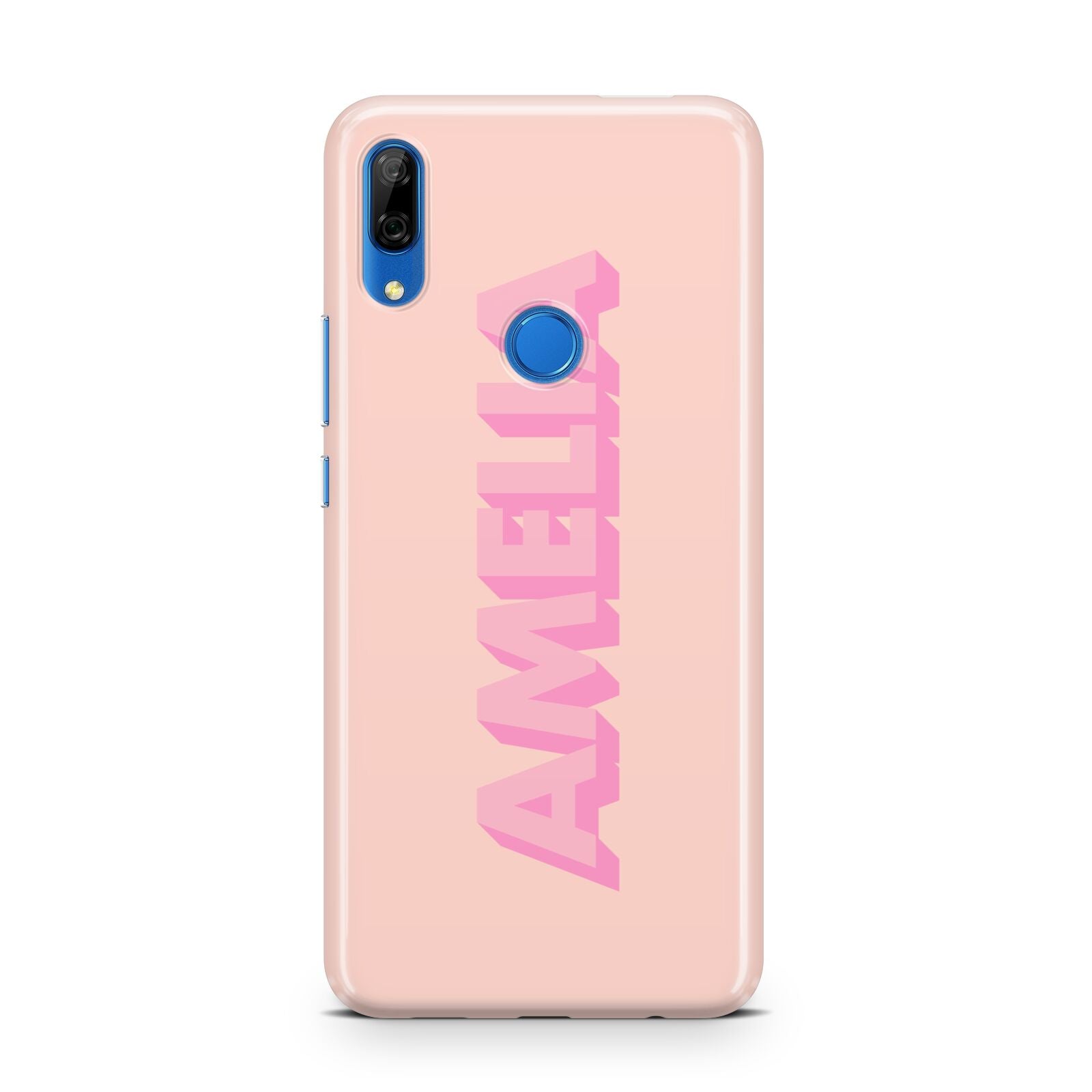 Personalised Peach Pink Name Huawei P Smart Z