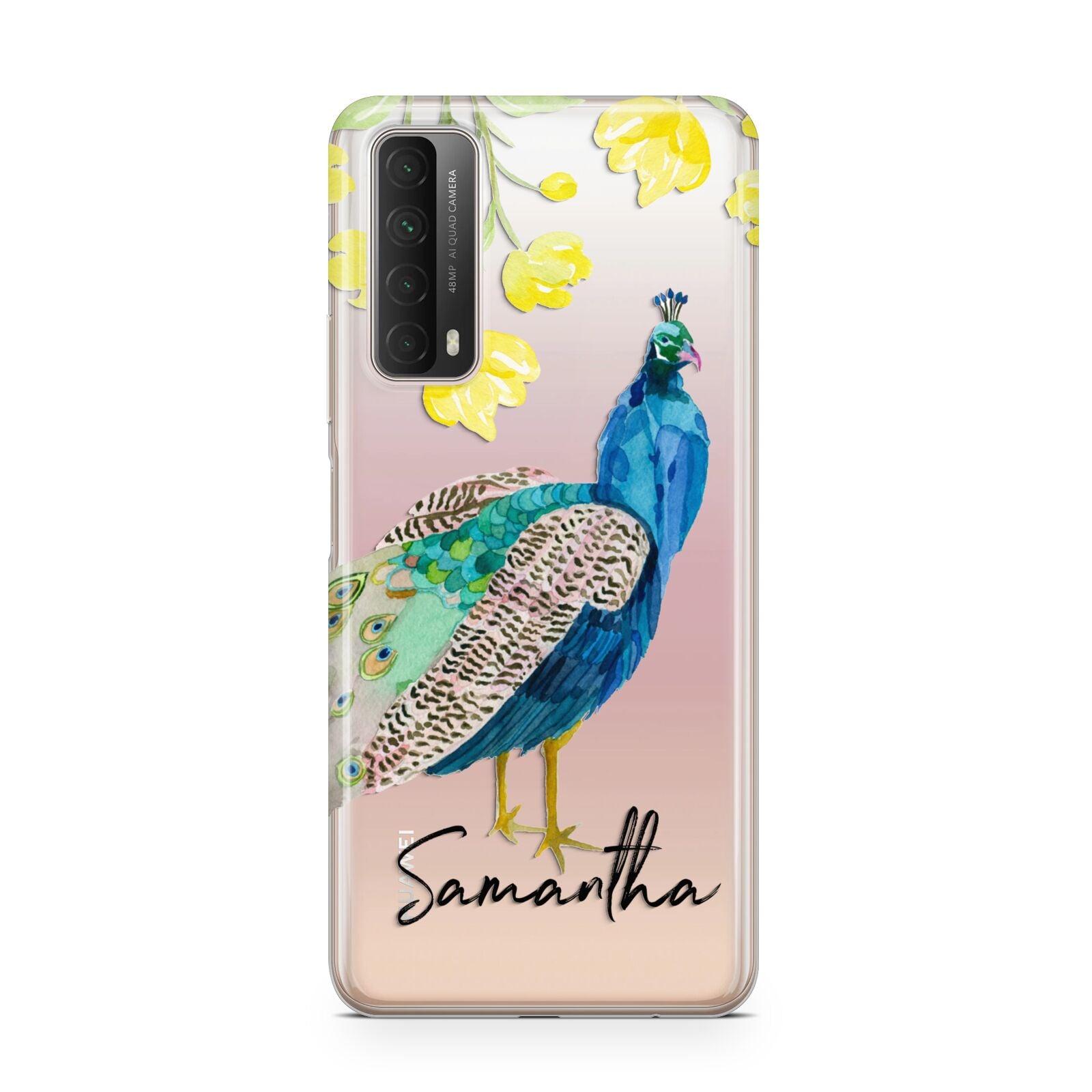 Personalised Peacock Huawei P Smart 2021