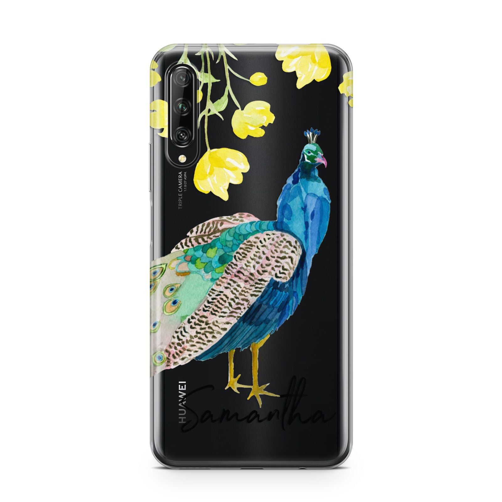 Personalised Peacock Huawei P Smart Pro 2019