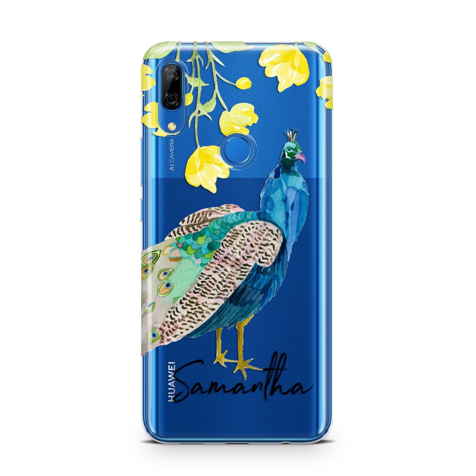 Personalised Peacock Huawei P Smart Z